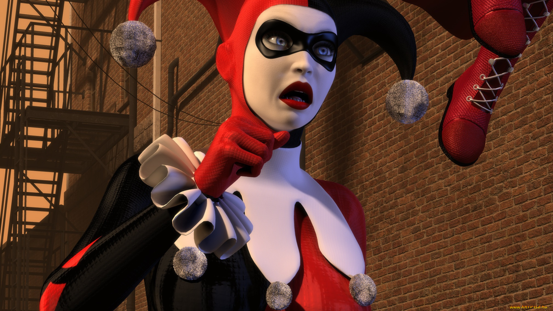 3д, графика, фантазия, , fantasy, девушка, фон, взгляд