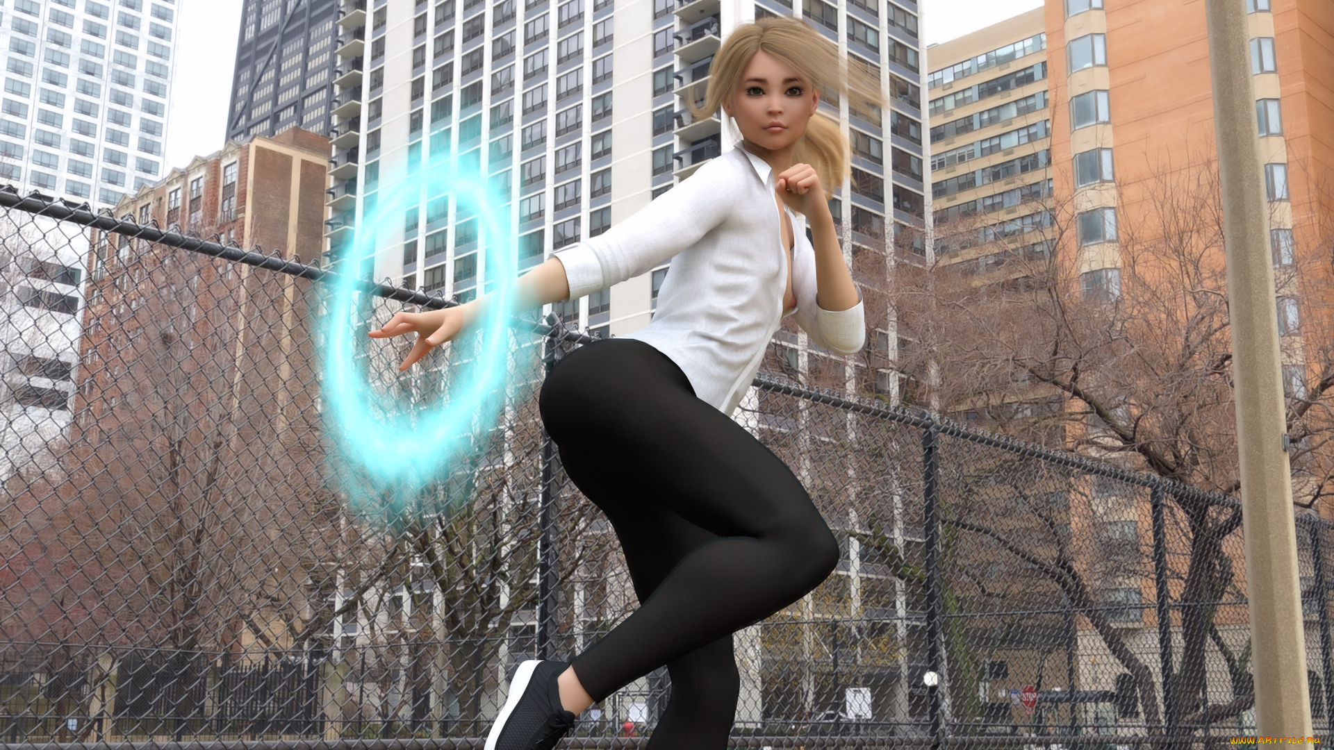 3д, графика, фантазия, , fantasy, взгляд, девушка, фон