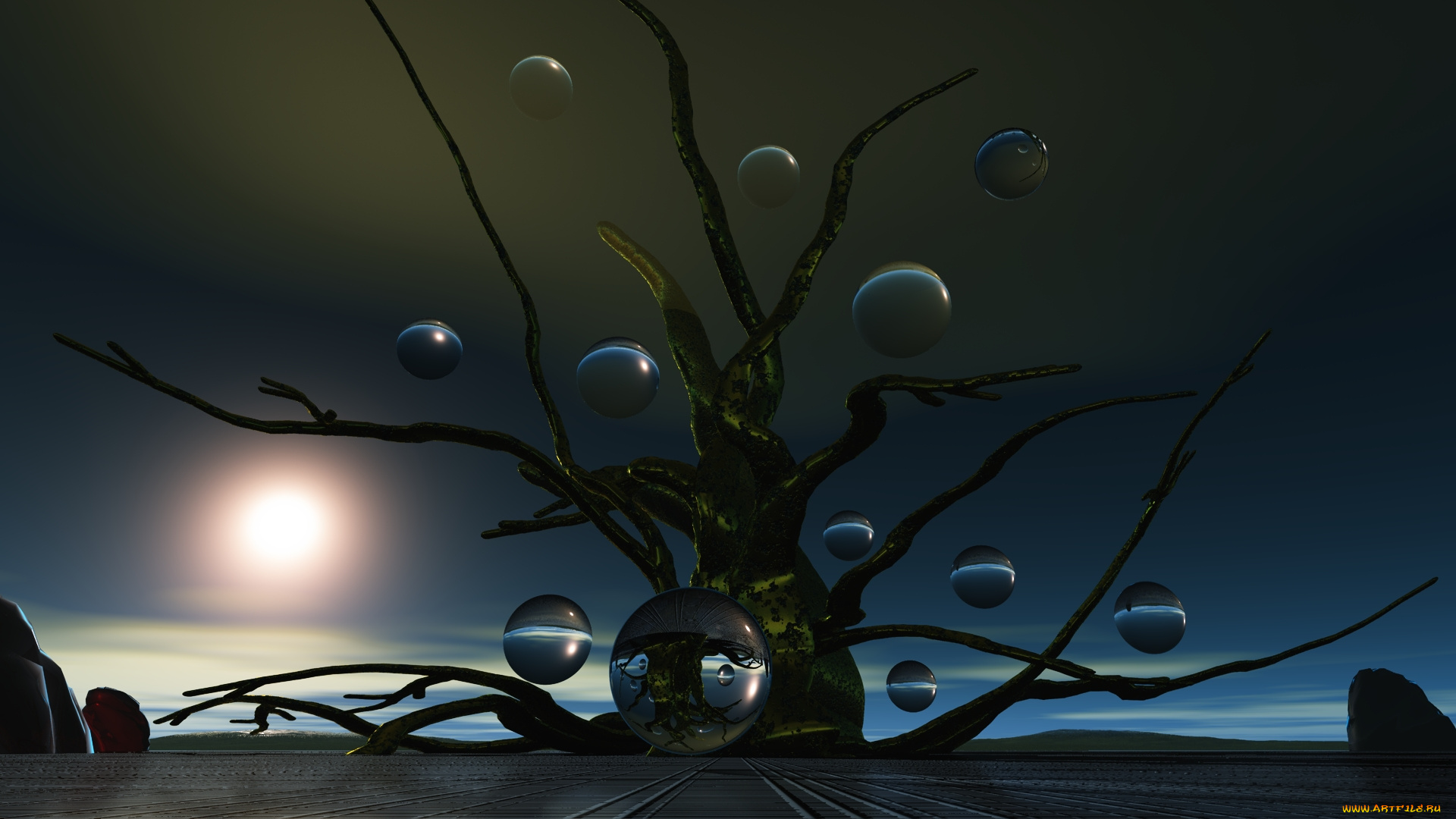 3д, графика, шары, , balls, шары, фон