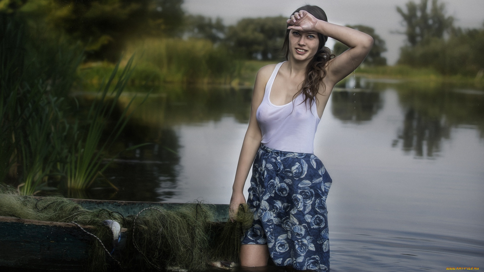 девушка, девушки, -unsort, , брюнетки, темноволосые, модель