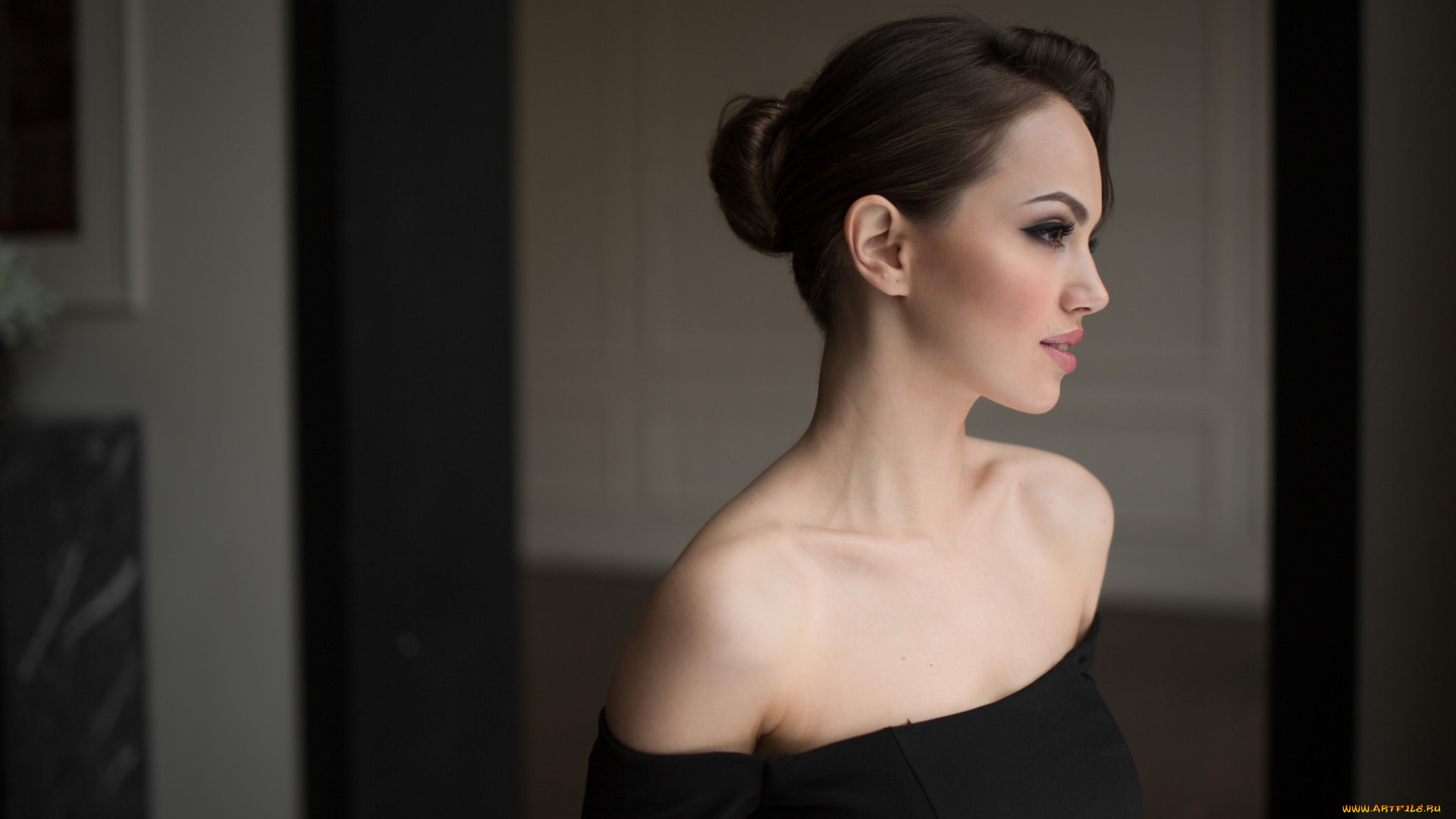 девушка, девушки, -unsort, , брюнетки, темноволосые, модель