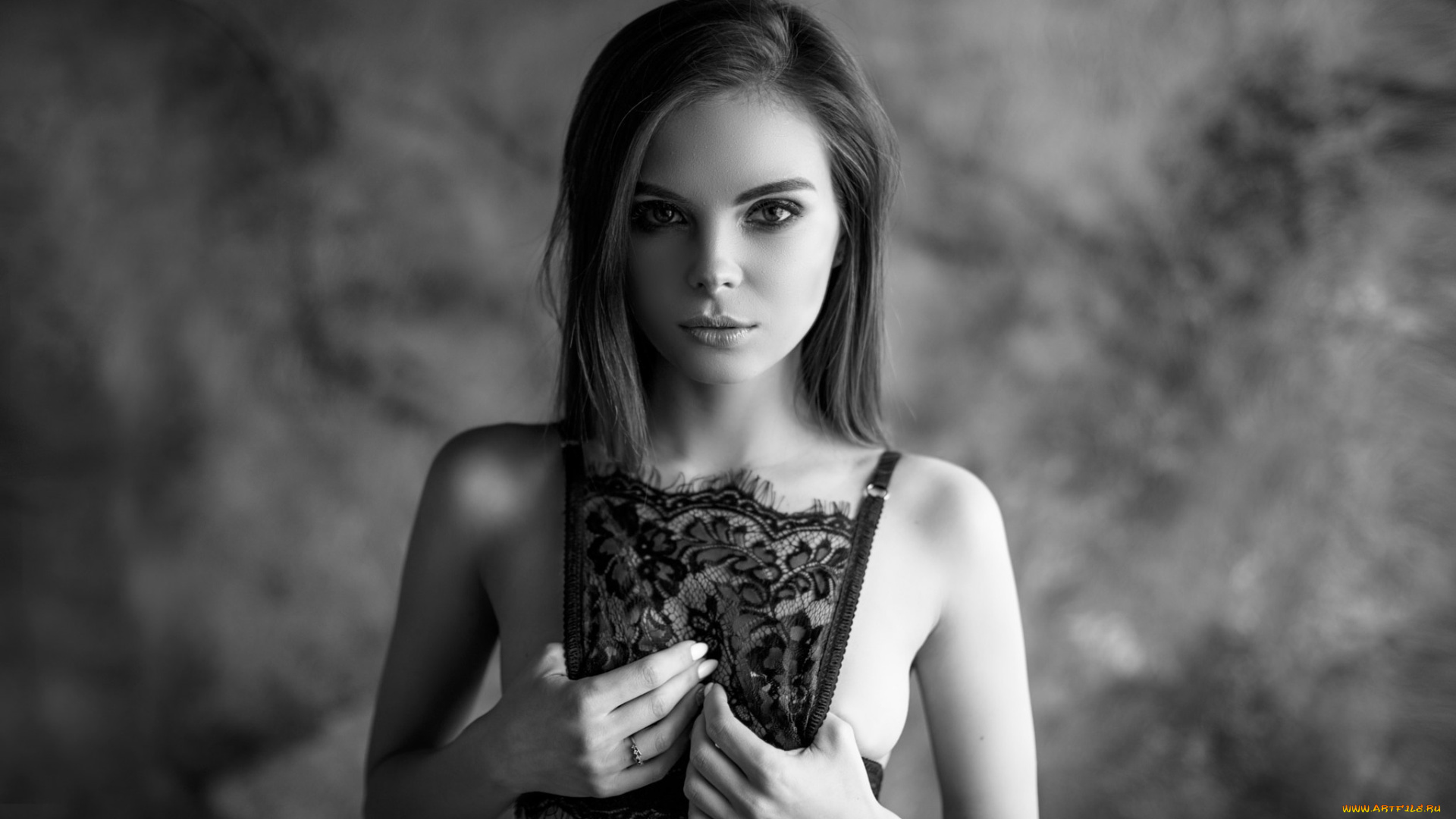 девушка, девушки, -unsort, , Черно-белые, обои, модель