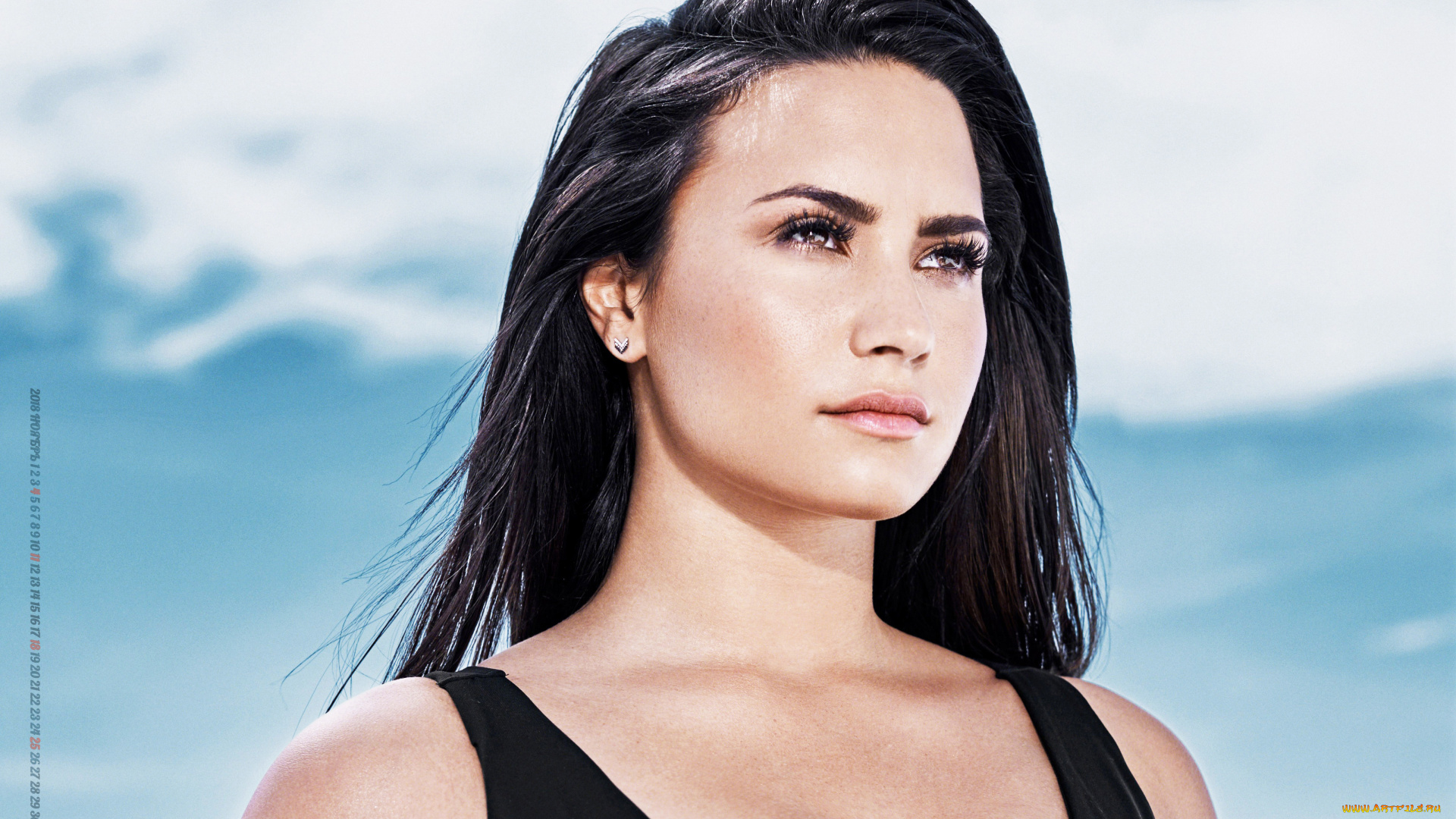 календари, девушки, лицо, взгляд, женщина