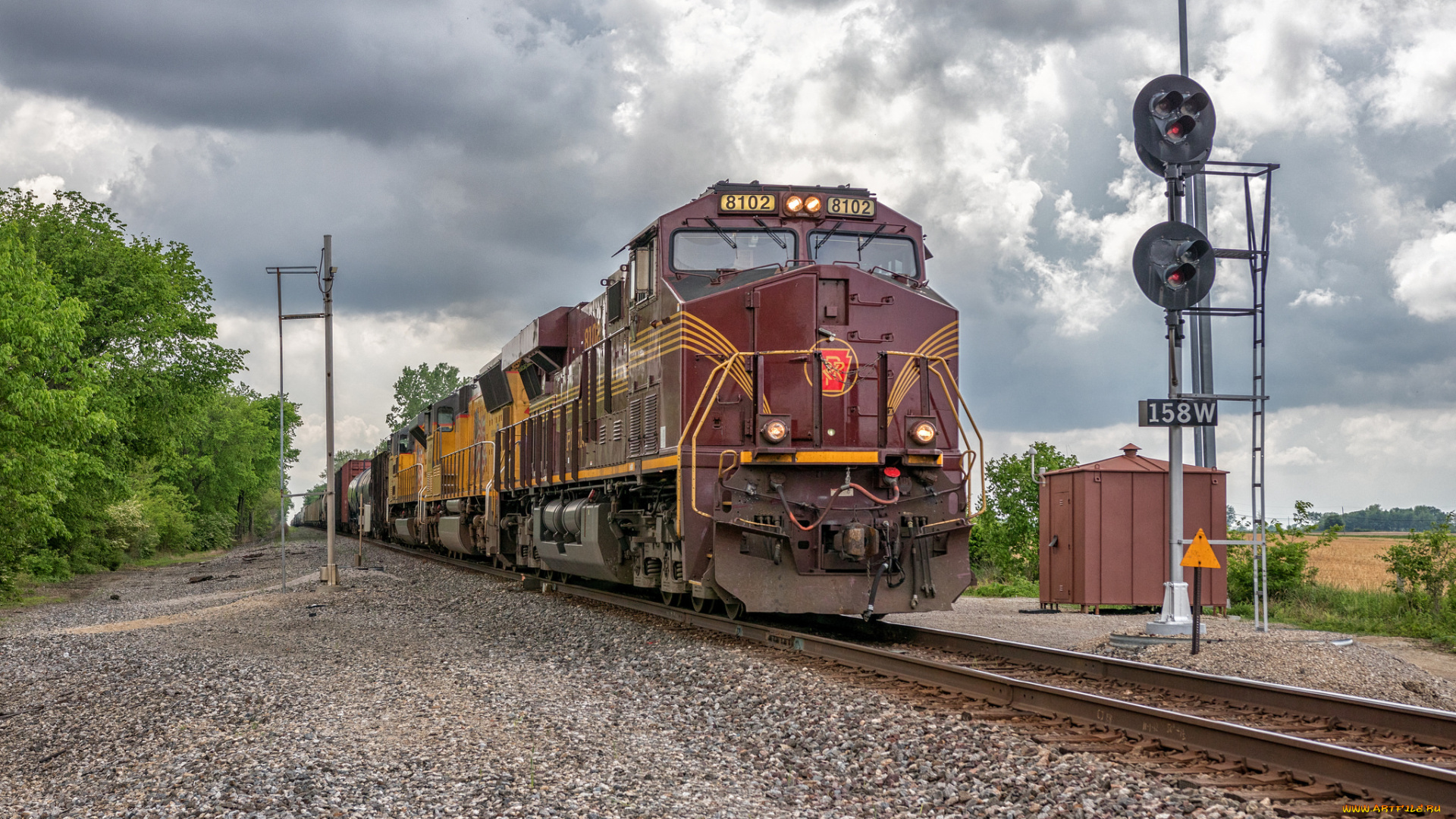 техника, поезда, состав, локомотив