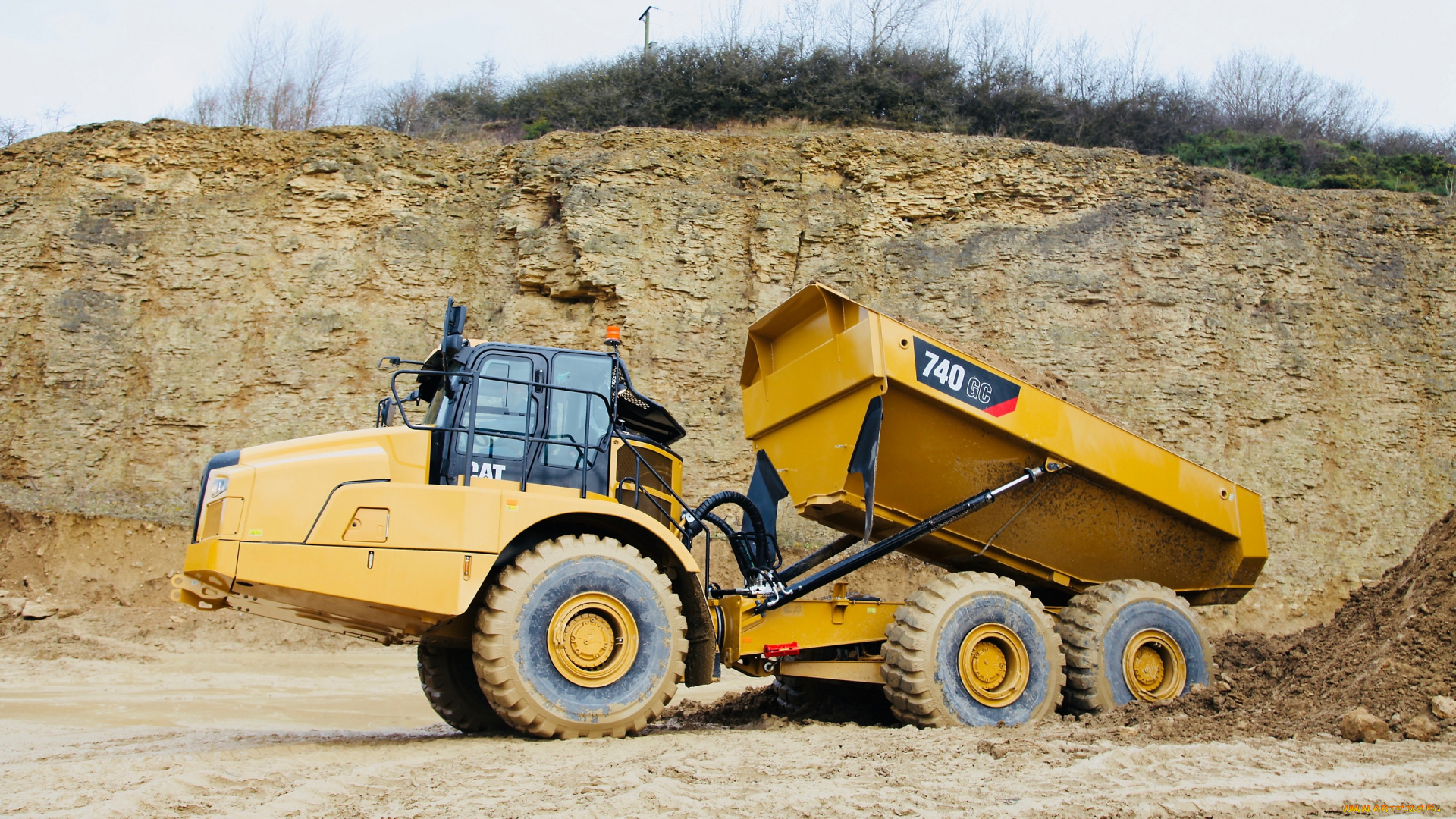 техника, строительная, техника, caterpillar