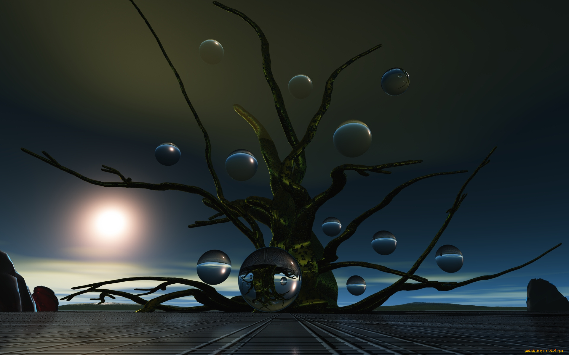 3д, графика, шары, , balls, шары, фон