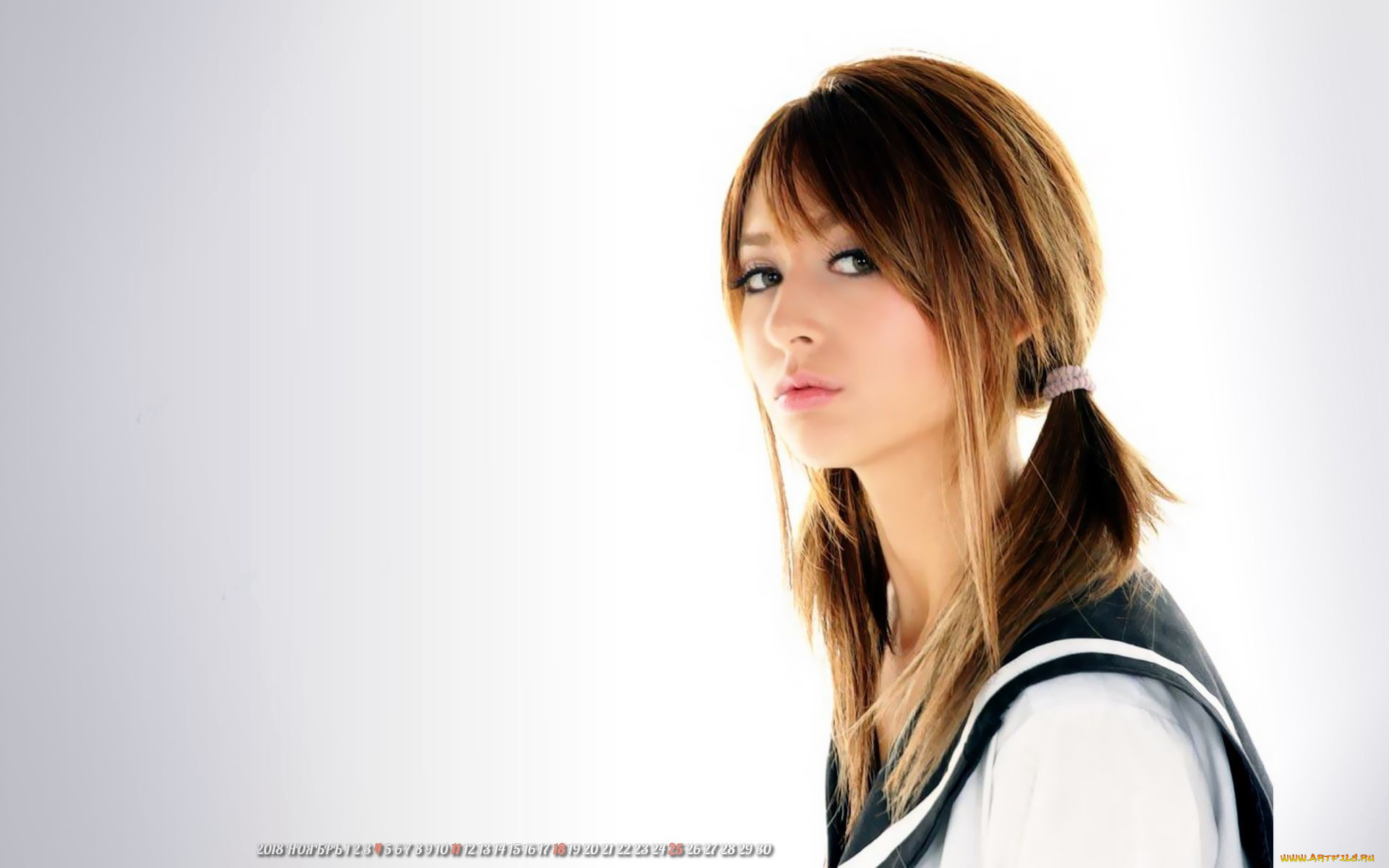 календари, девушки, лицо, взгляд, женщина