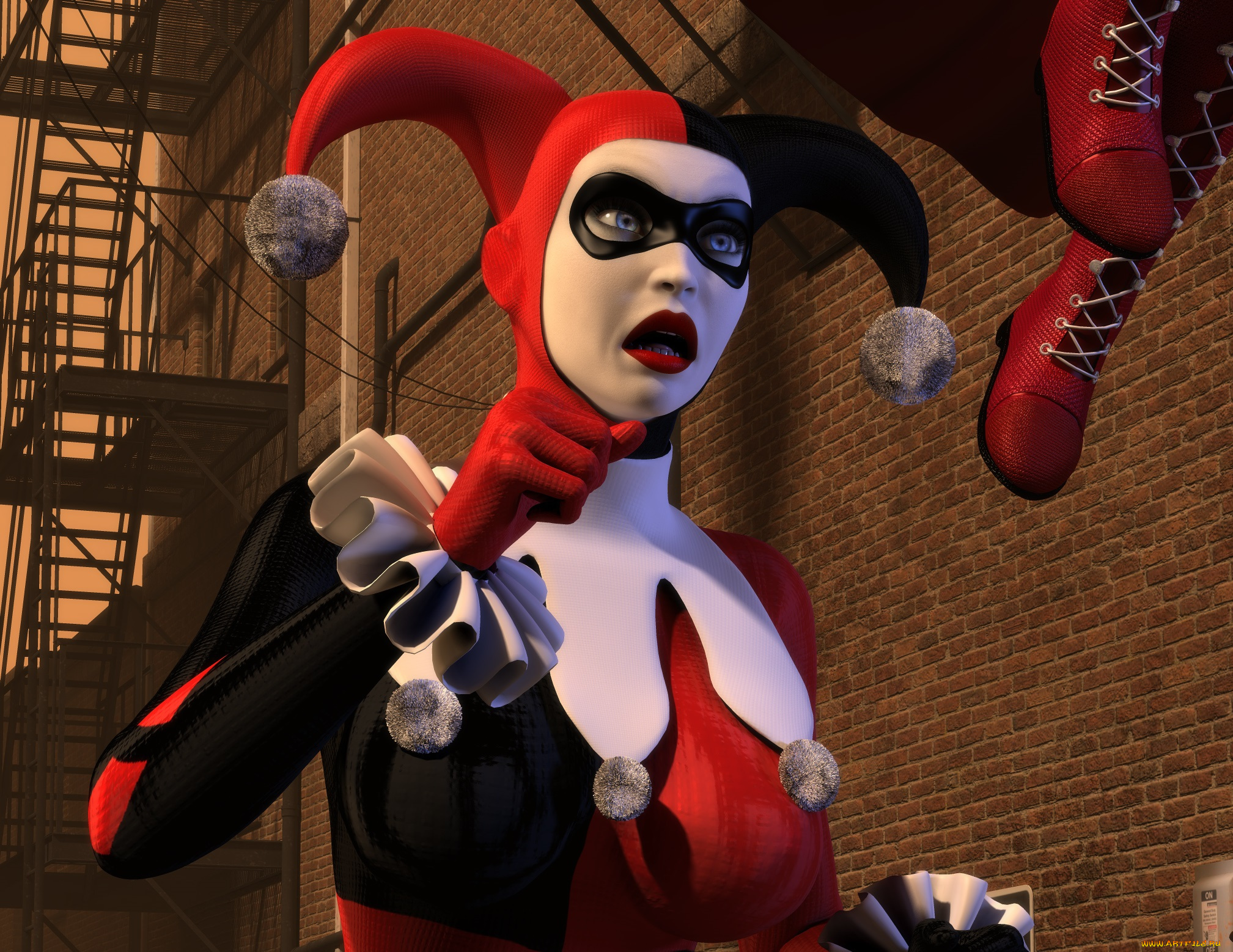 3д, графика, фантазия, , fantasy, девушка, фон, взгляд