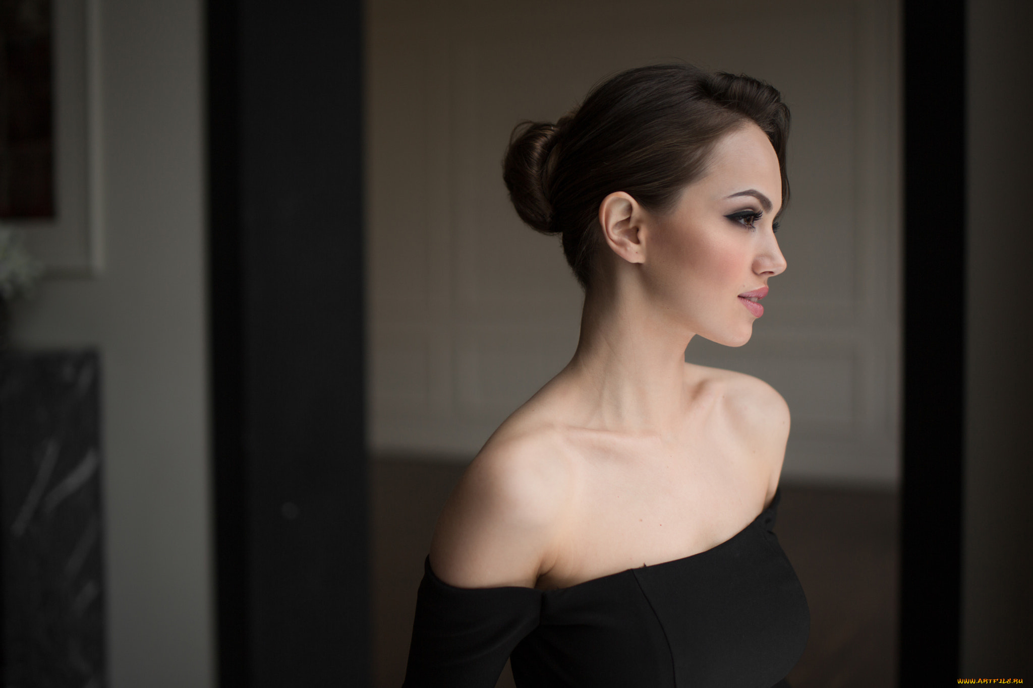 девушка, девушки, -unsort, , брюнетки, темноволосые, модель