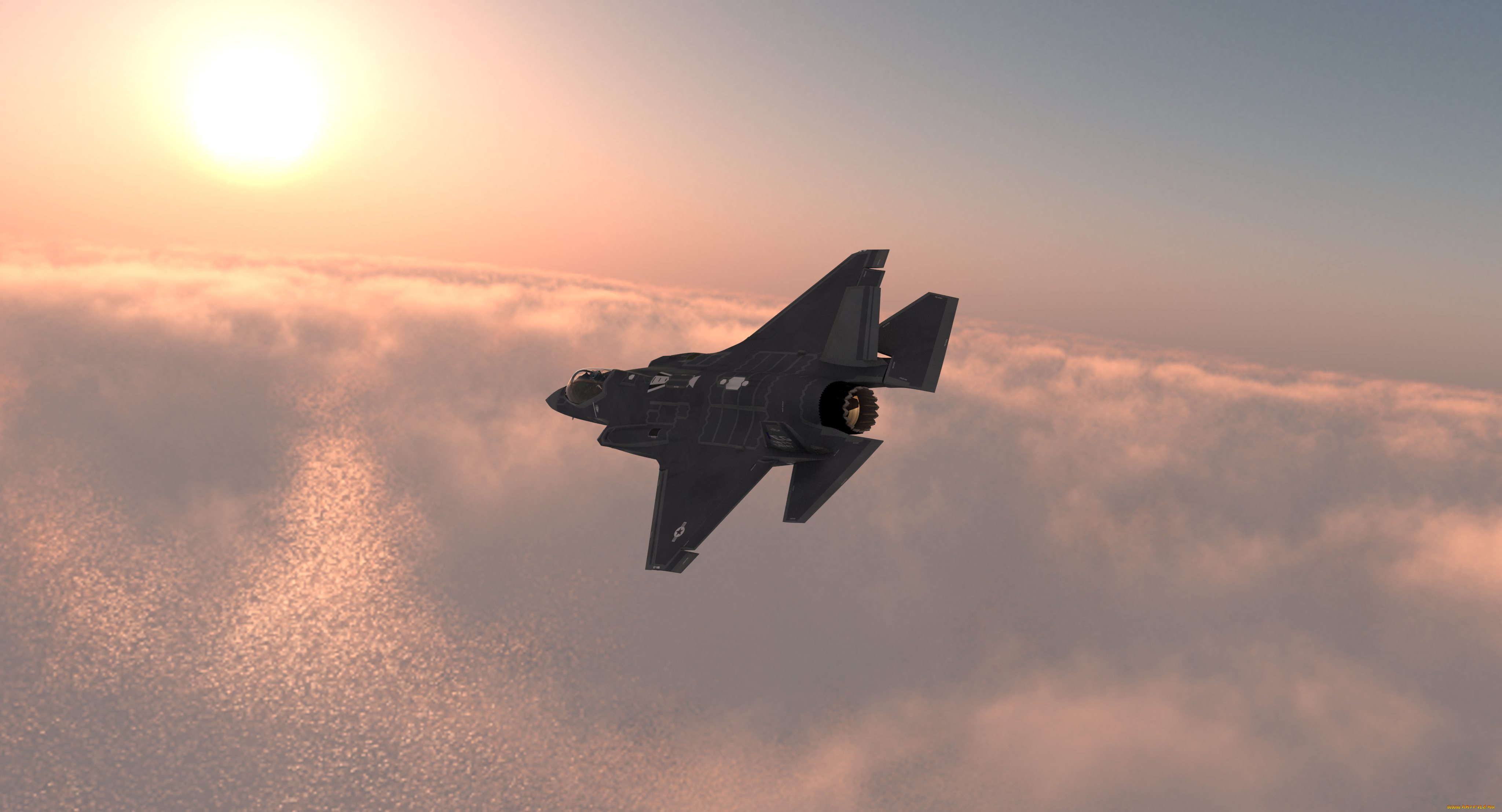 3д, графика, армия, , military, полет, самолет