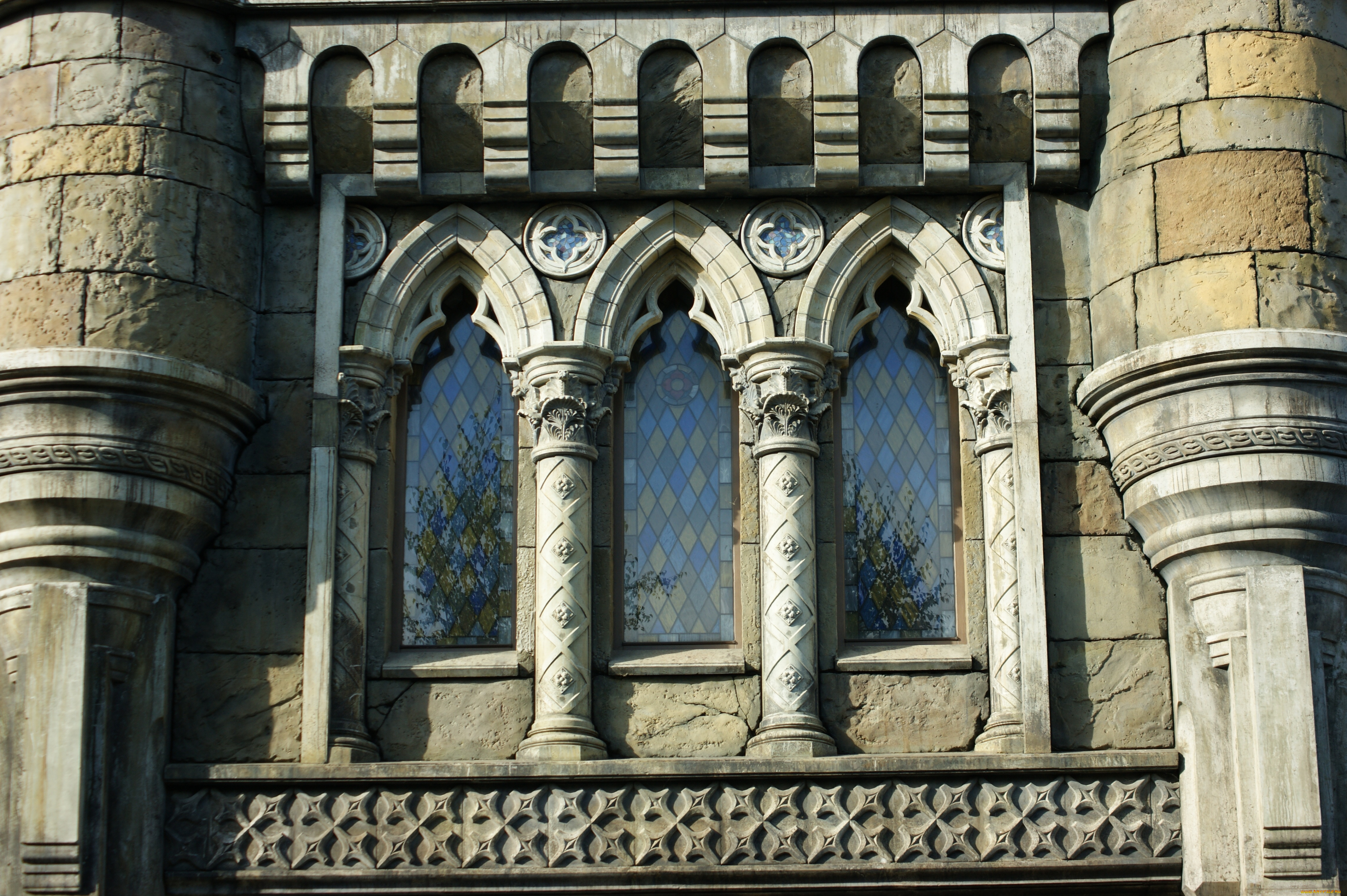 самарская, обл, , хрящевка, , замок, гарибальди, города, -, дворцы, , замки, , крепости, окна, витражи, камни, замок