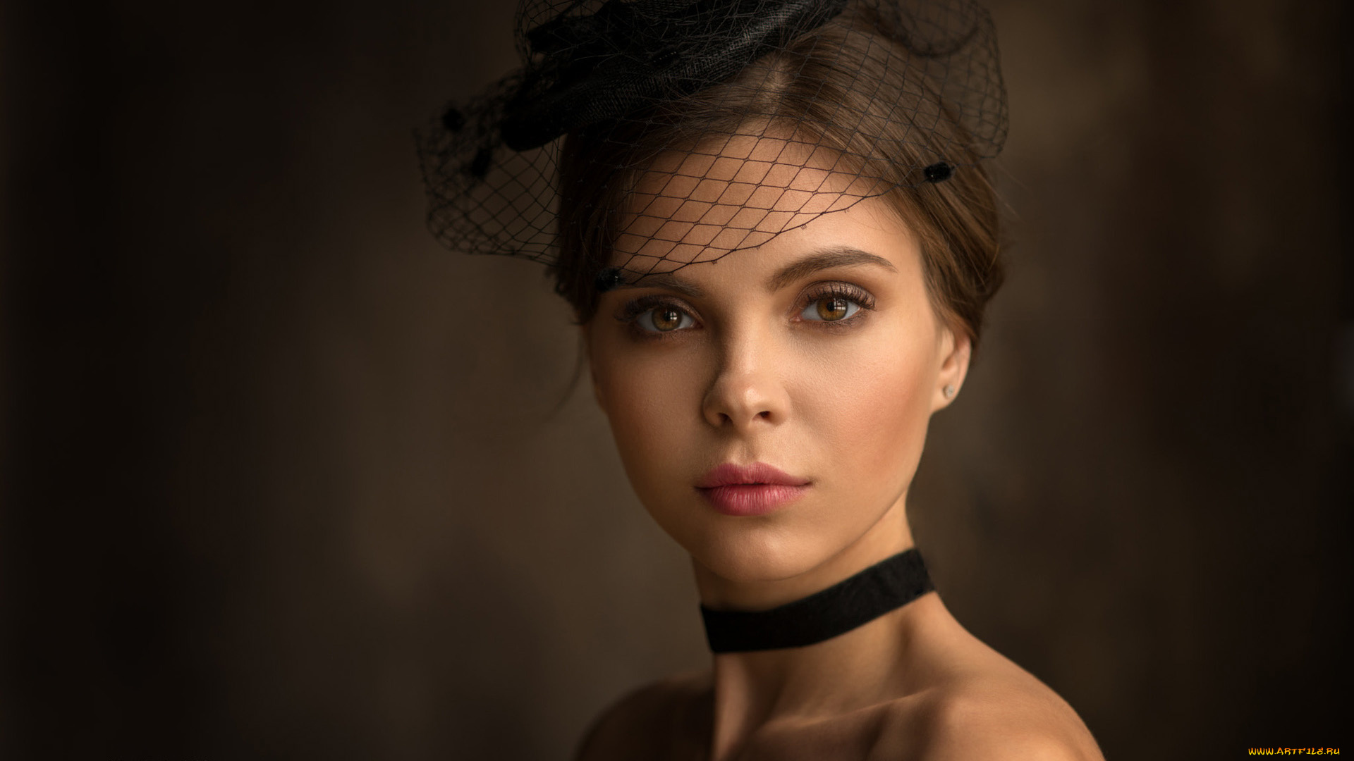 девушки, -unsort, , лица, , портреты, шатенка, портрет, вуаль, наталья, чуйко