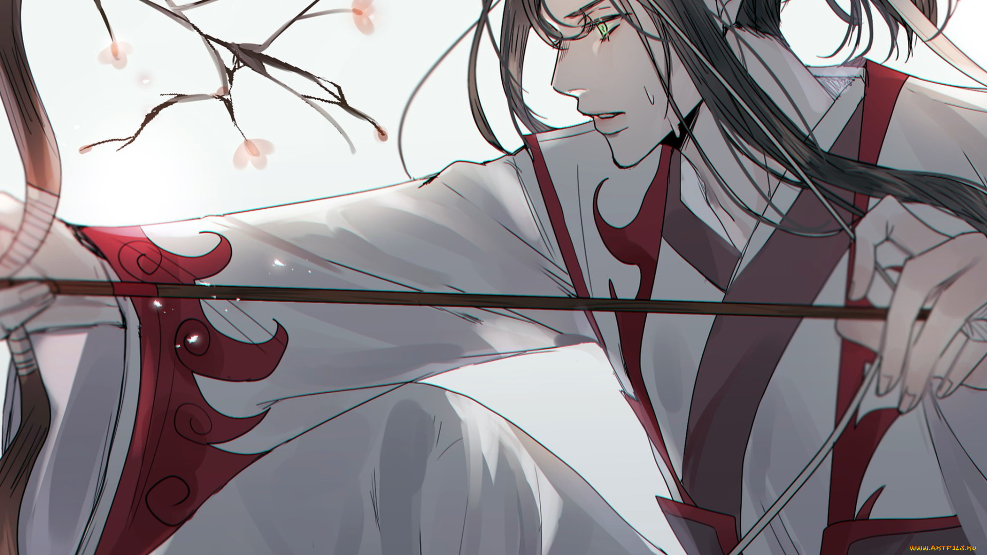 аниме, mo, dao, zu, shi, заклинатель, слезы, лук