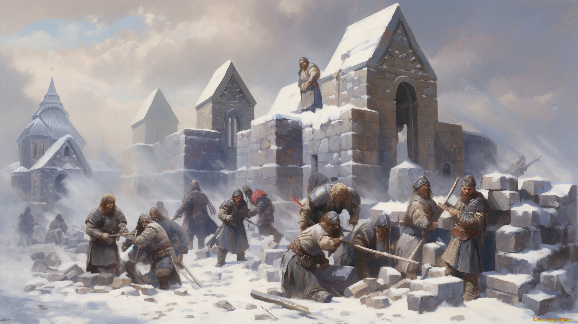 рисованное, люди, нейросети, графика, нейроарт, ai, art, нейронные, сети, рисунки, нейро, искусство, гномы