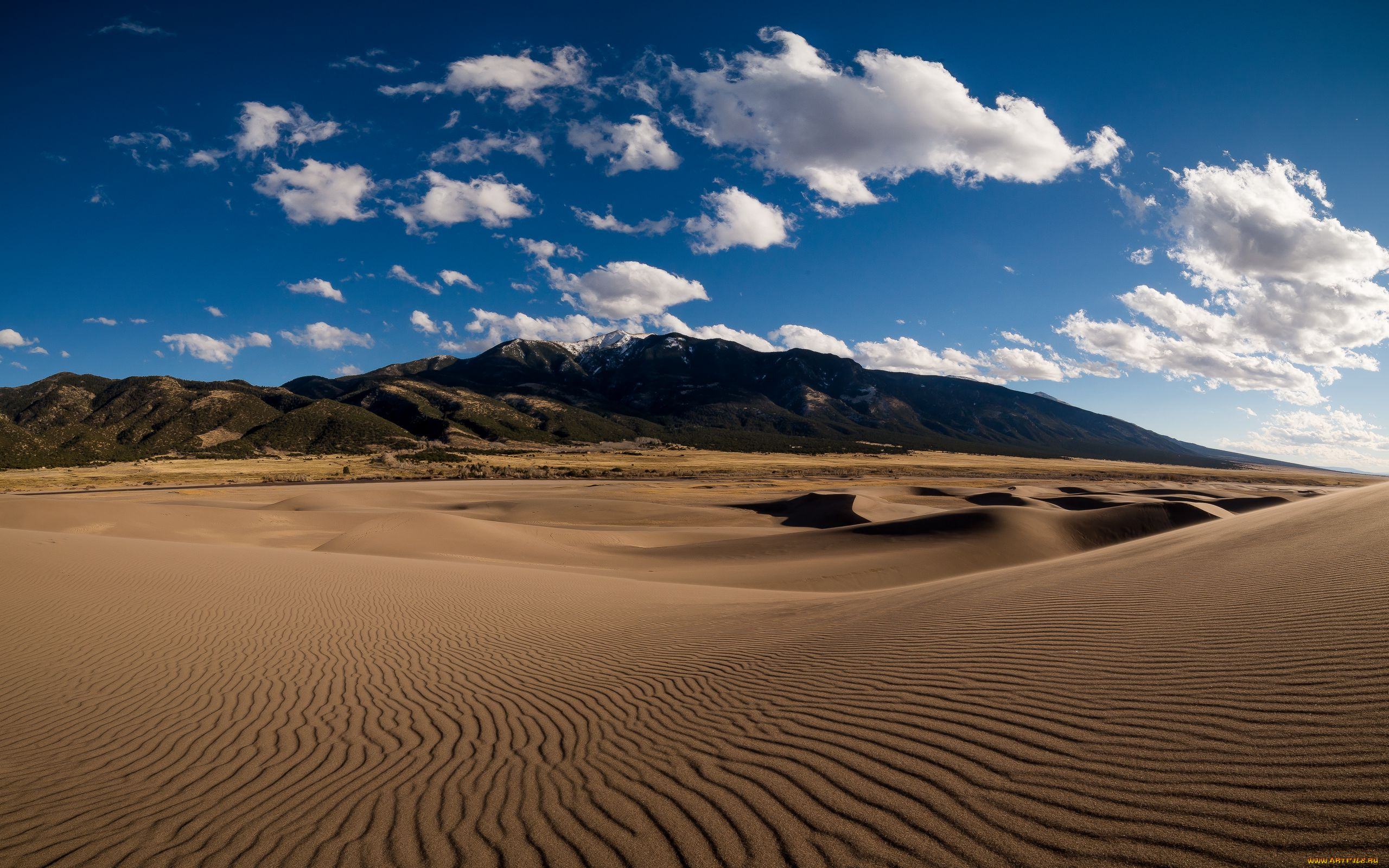 природа, пустыни, горы, песок, барханы