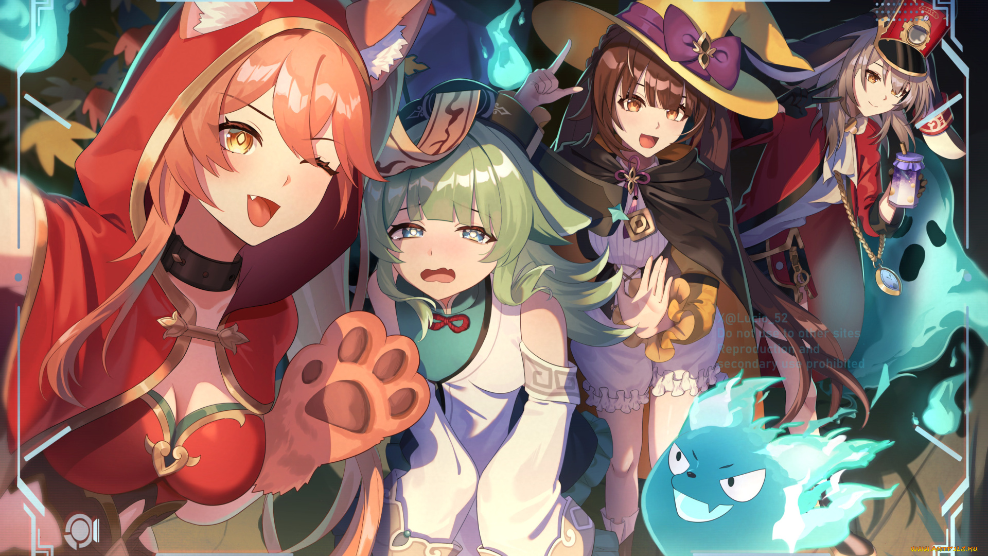 аниме, honkai, , star, rail, девушки