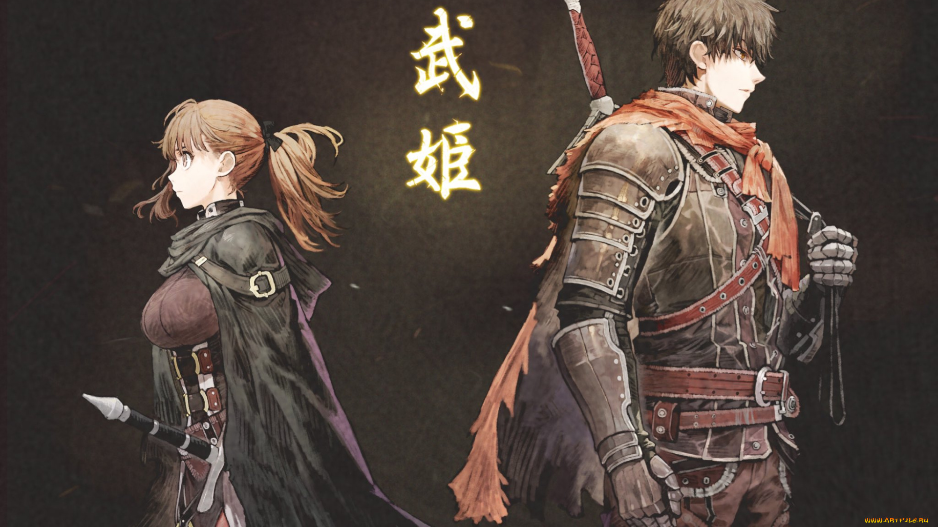 аниме, unknown, , другое, , девушка, парень