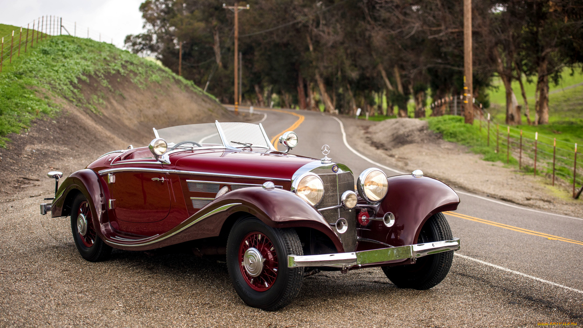 автомобили, классика, mercedes