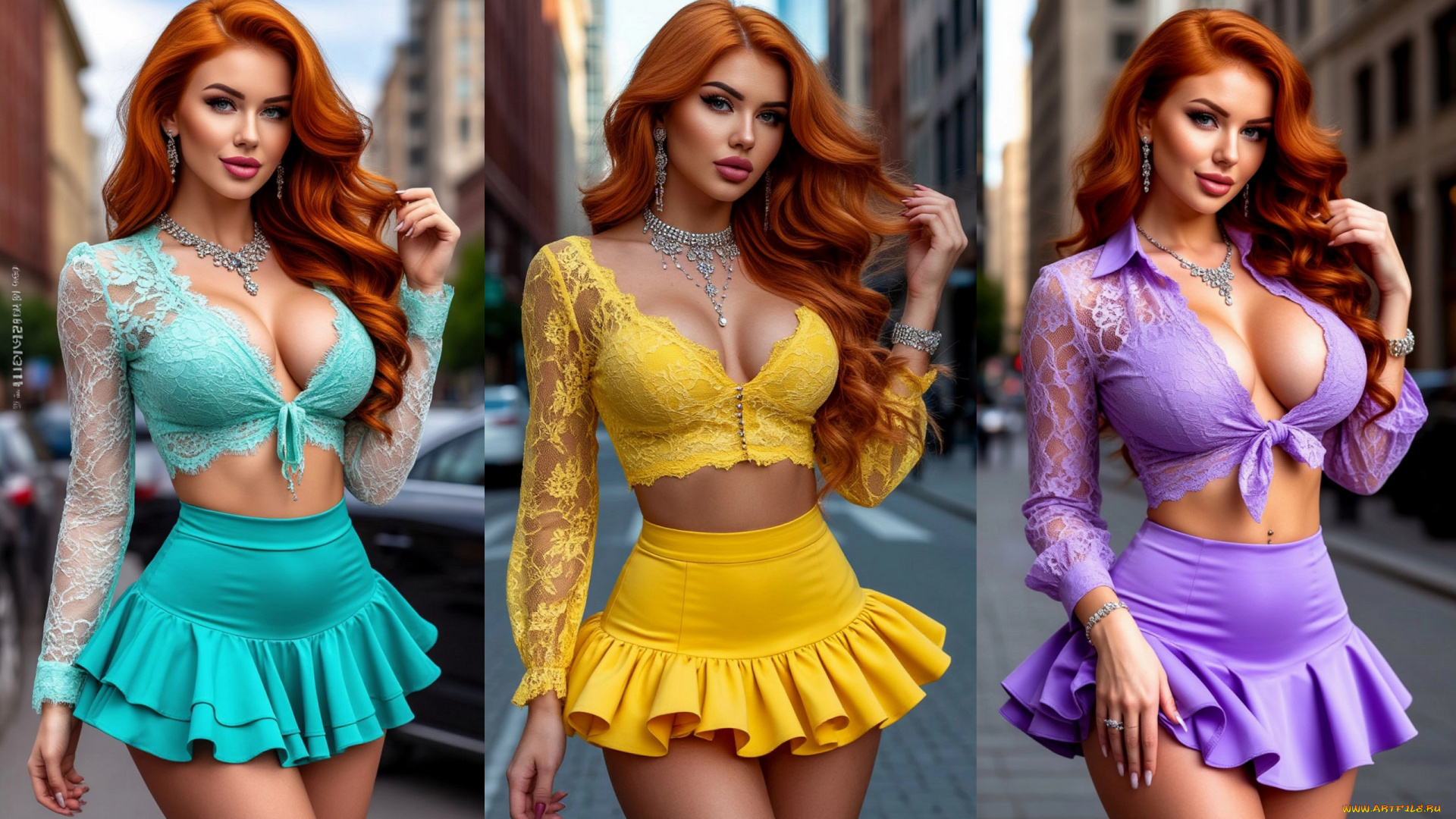 коллаж, 3д, графика, люди, , people, девушки, 3д