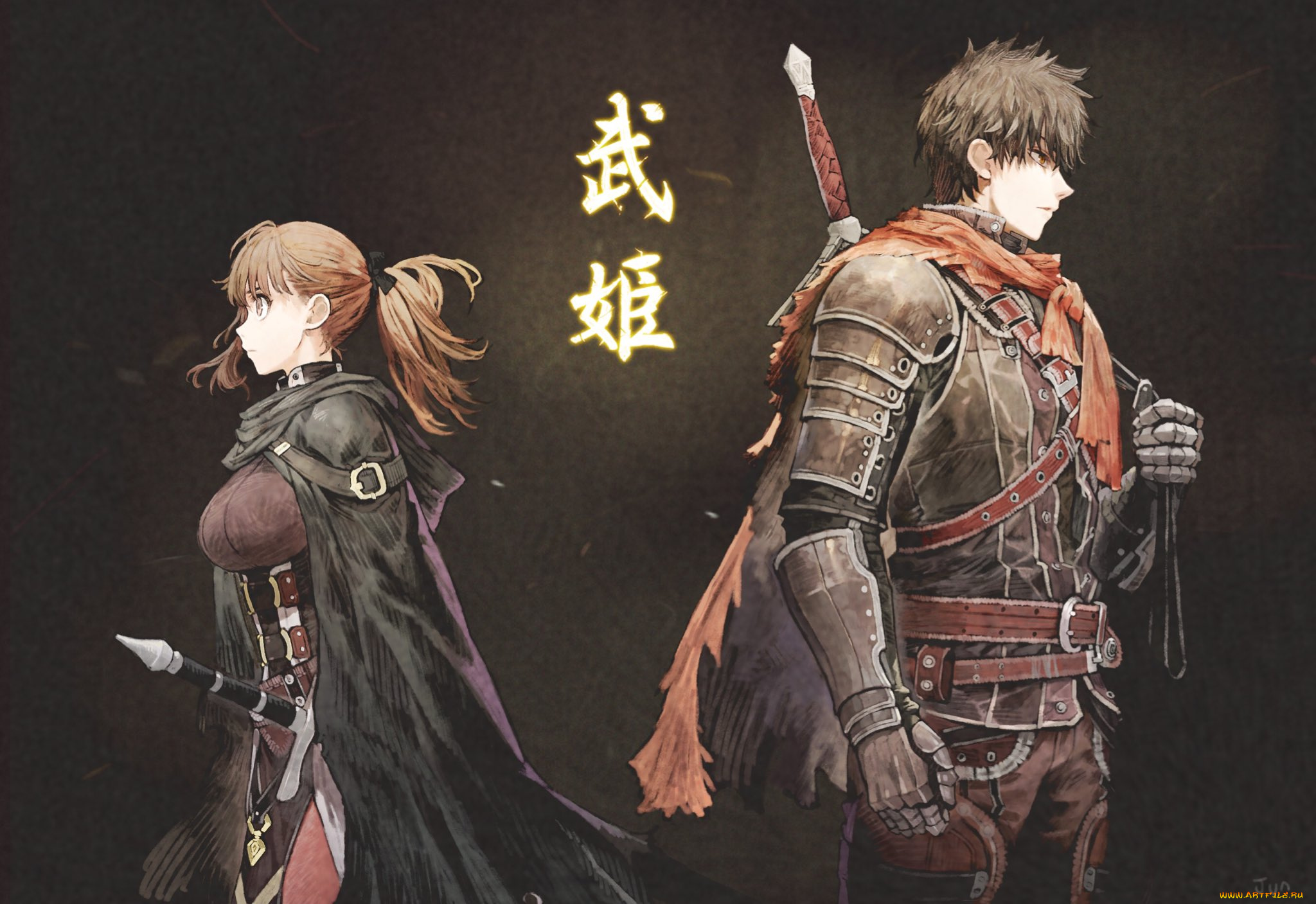 аниме, unknown, , другое, , девушка, парень