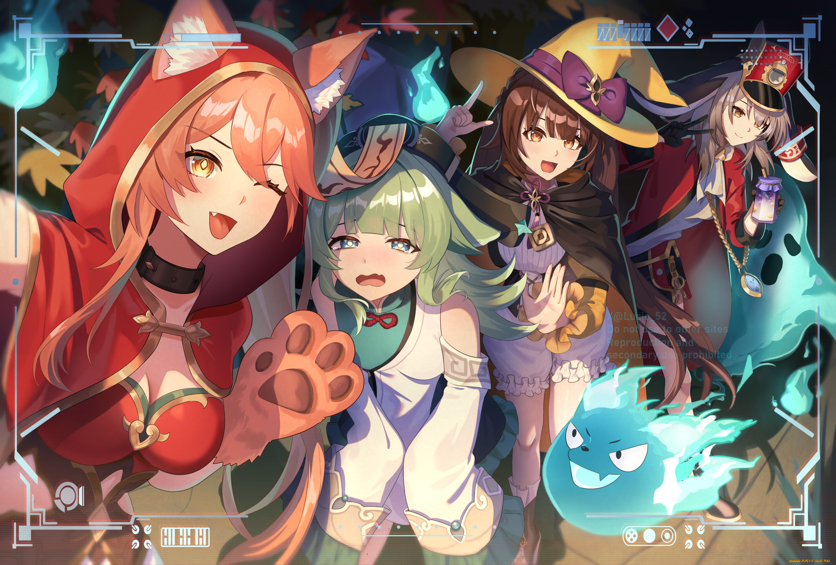 аниме, honkai, , star, rail, девушки