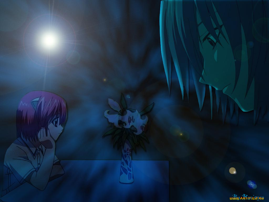 аниме, elfen, lied