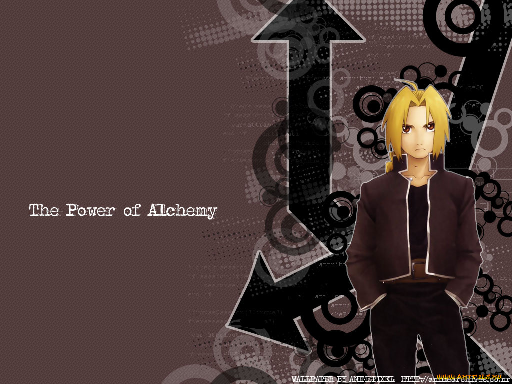 аниме, fullmetal, alchemist