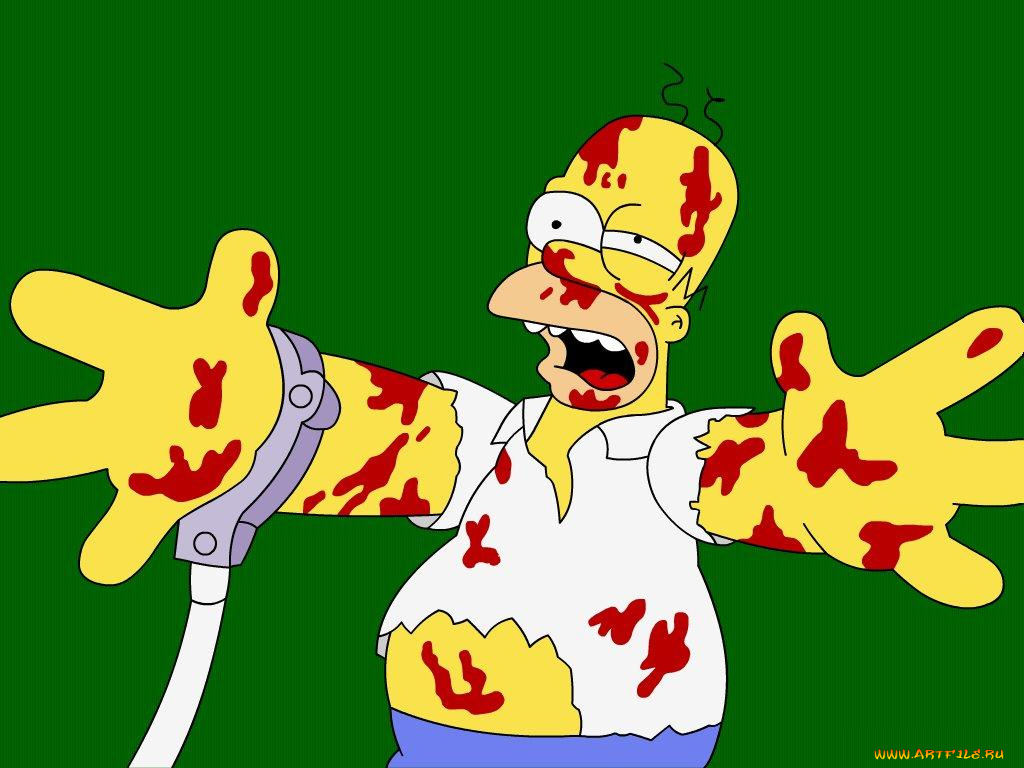 мультфильмы, the, simpsons