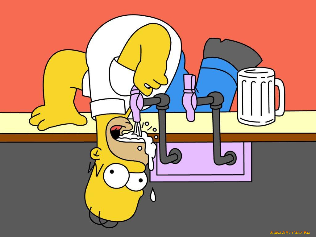 мультфильмы, the, simpsons