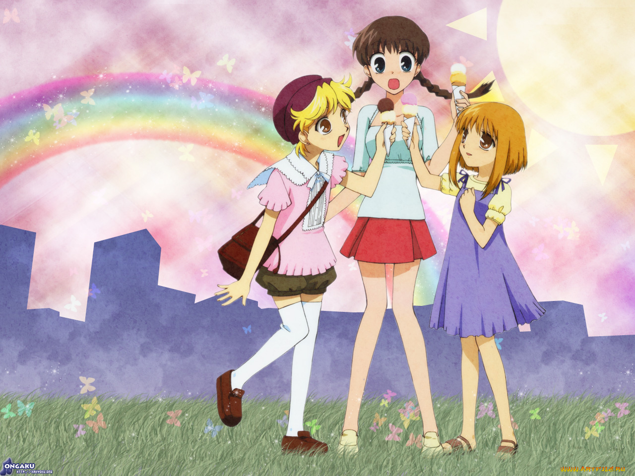 аниме, fruits, basket