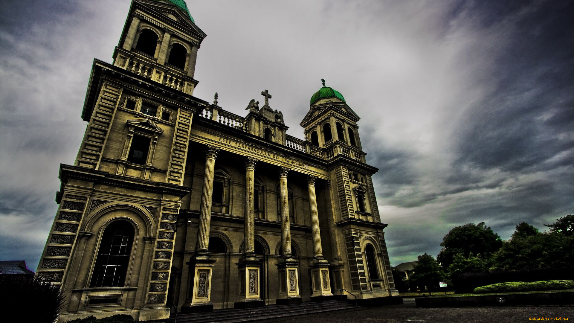 города, здания, дома