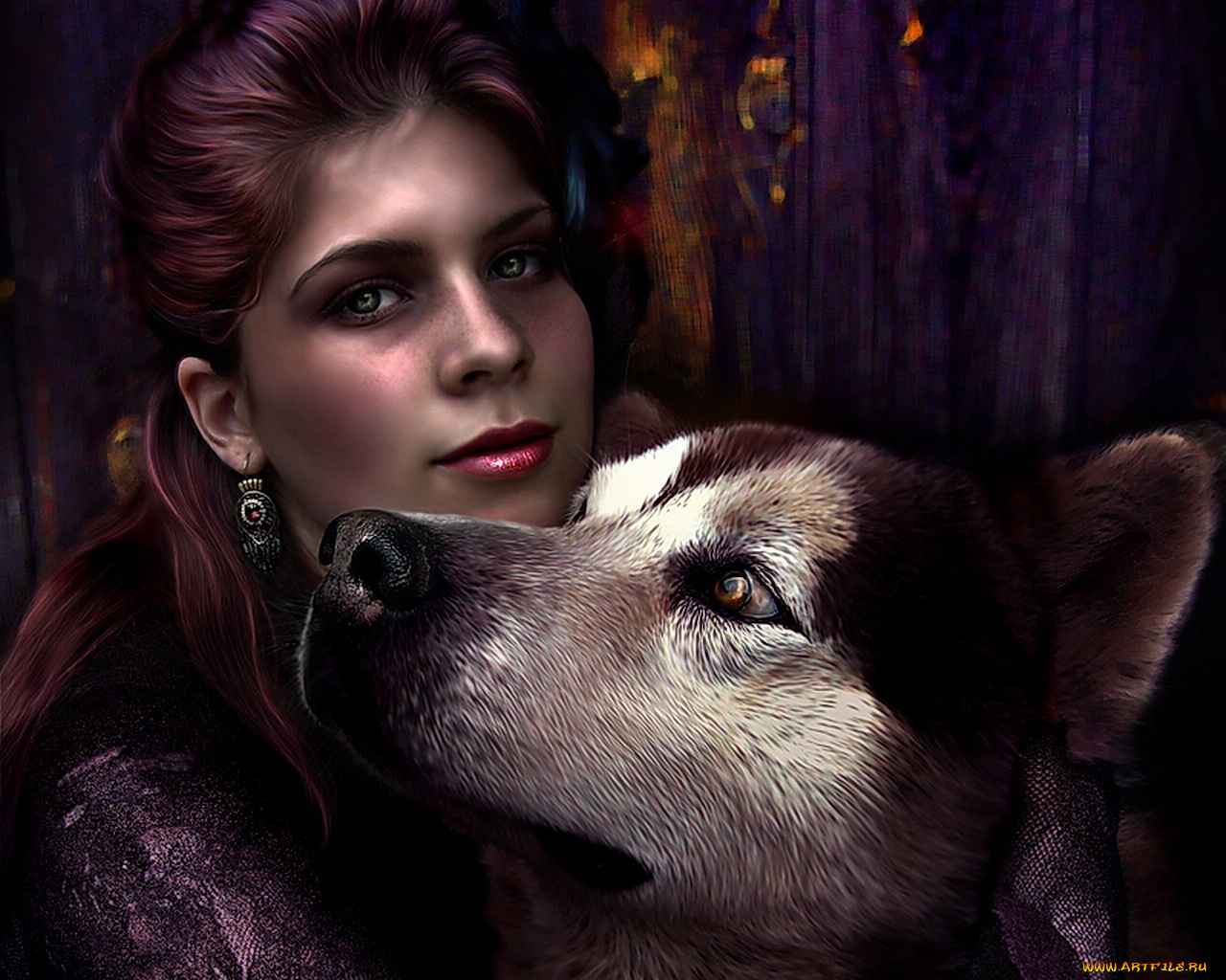 рисованные, люди