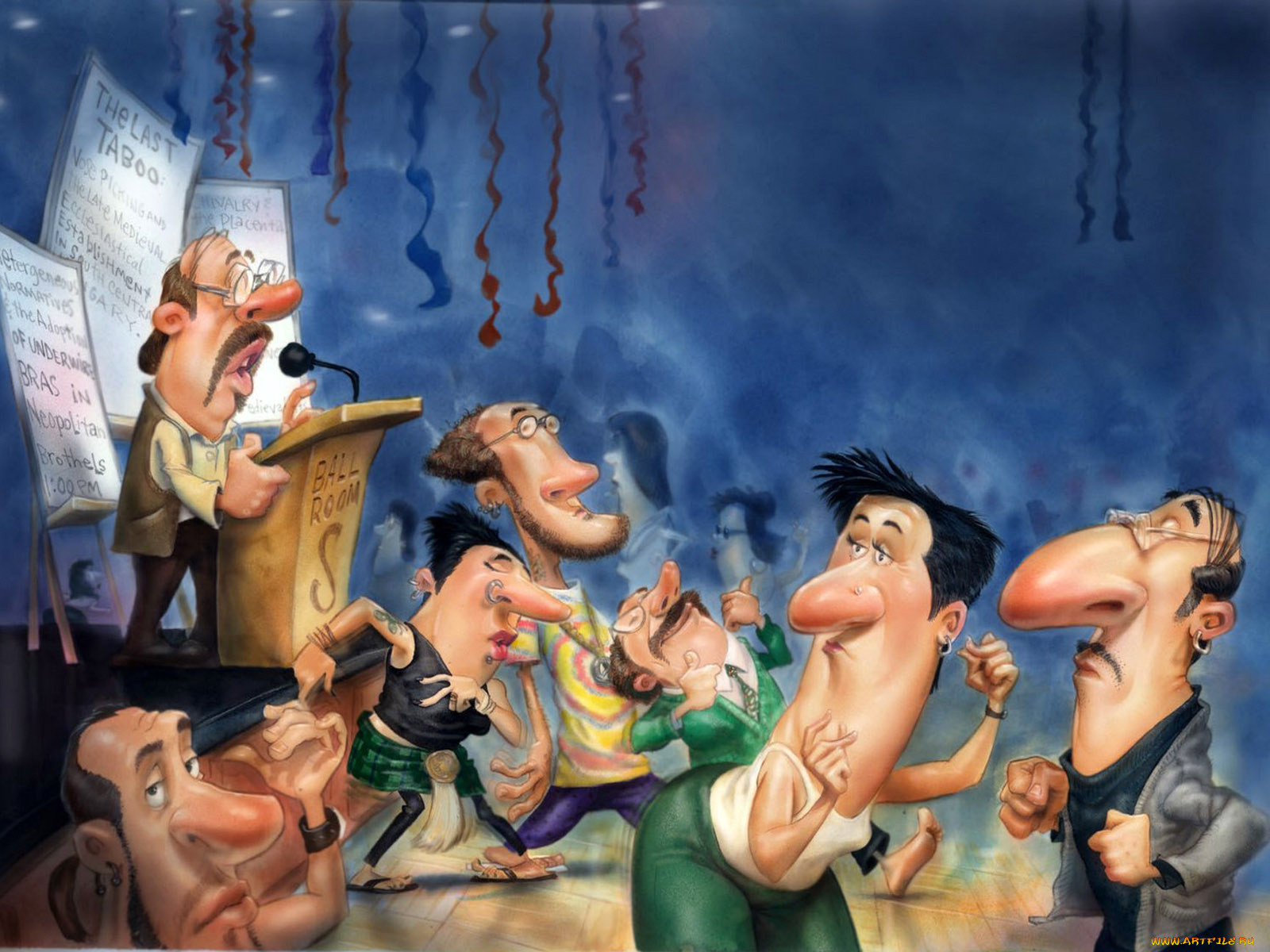 авт, gary, locke, рисованные