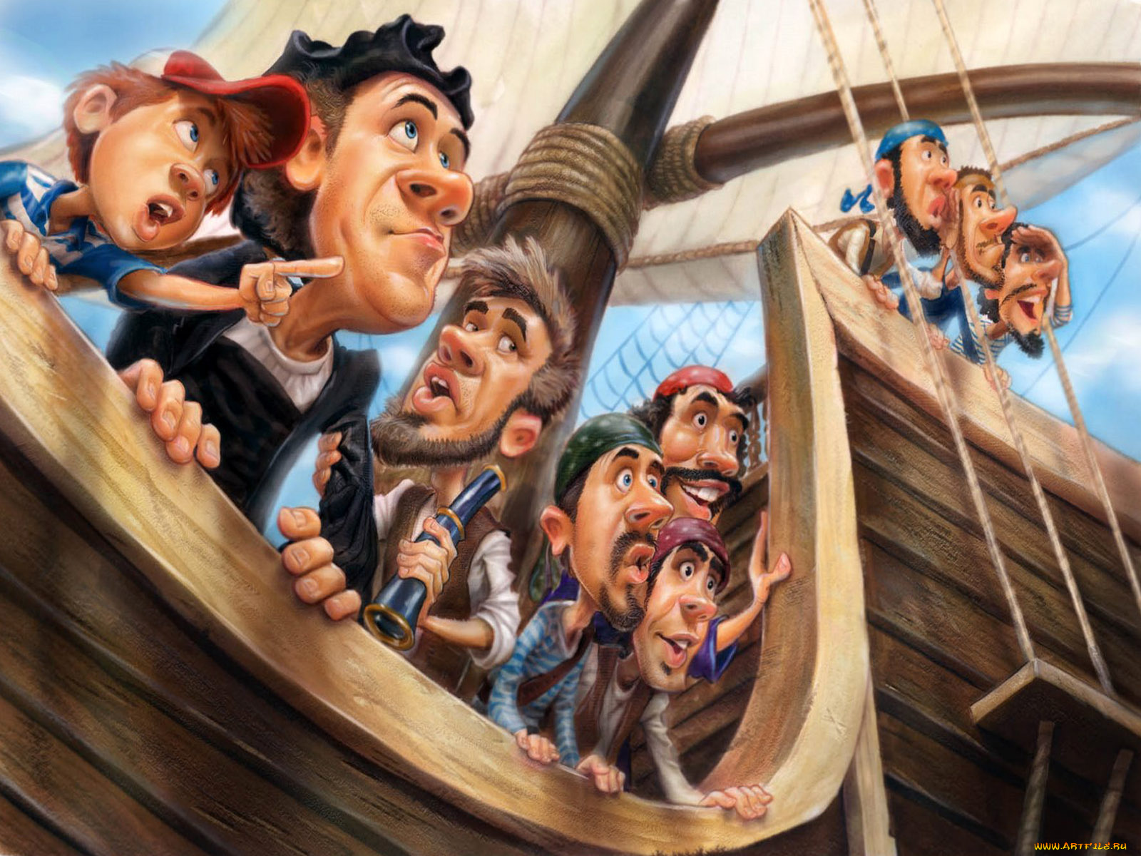 авт, gary, locke, рисованные