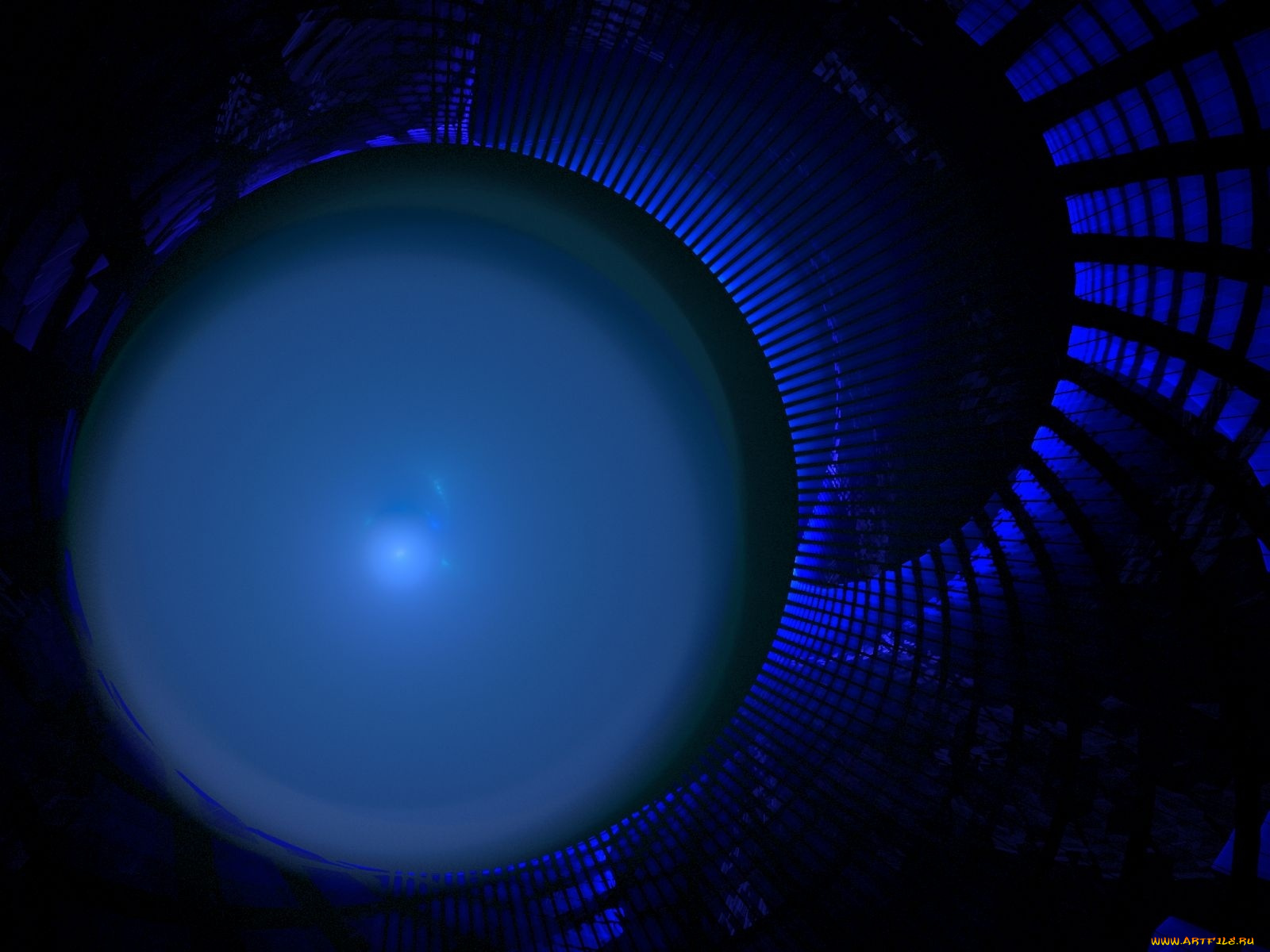 3д, графика, abstract, абстракции, абстракция, узор, тёмный, синий