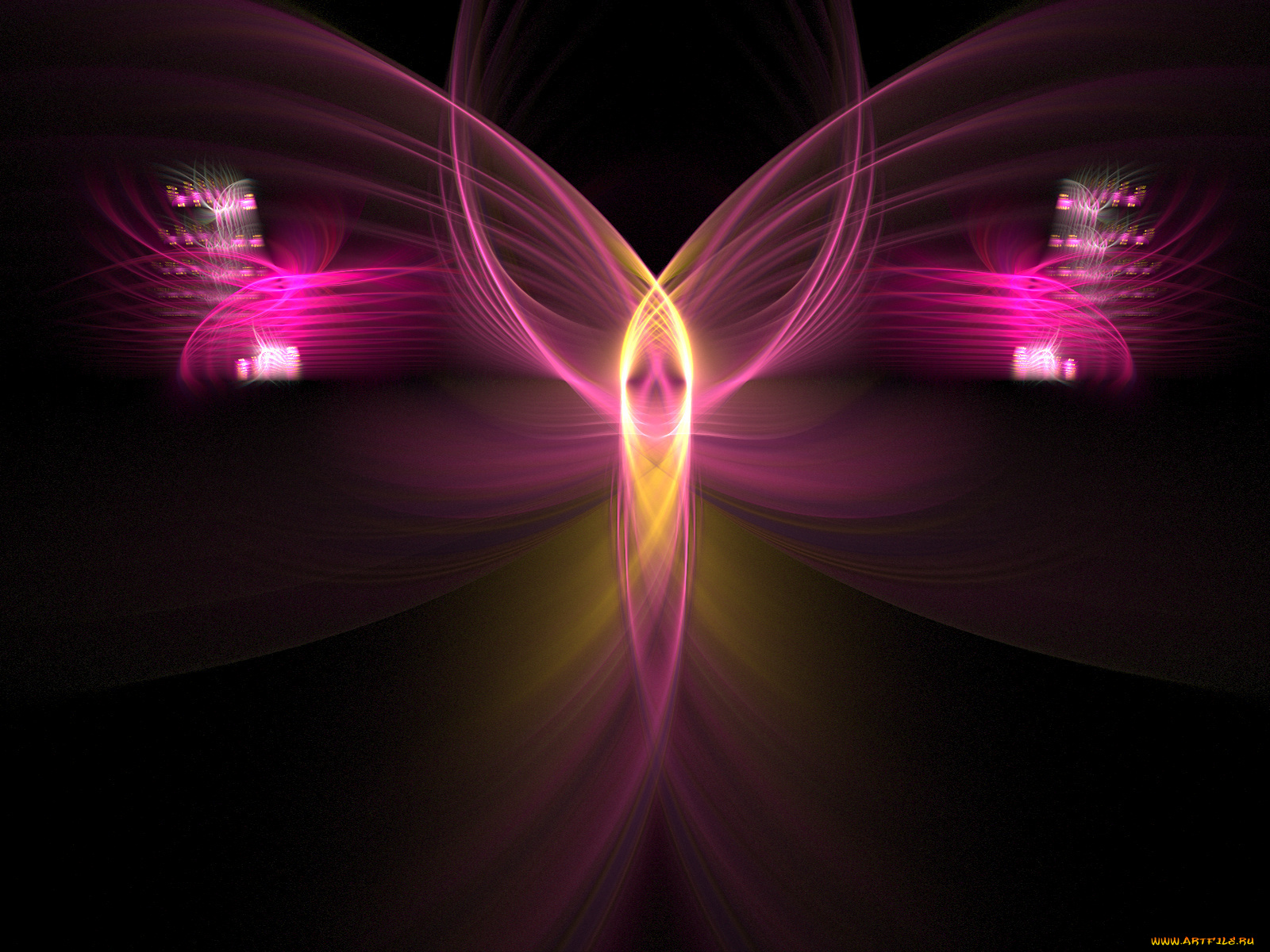 3д, графика, fractal, фракталы, тёмный, фон, узор, абстракция