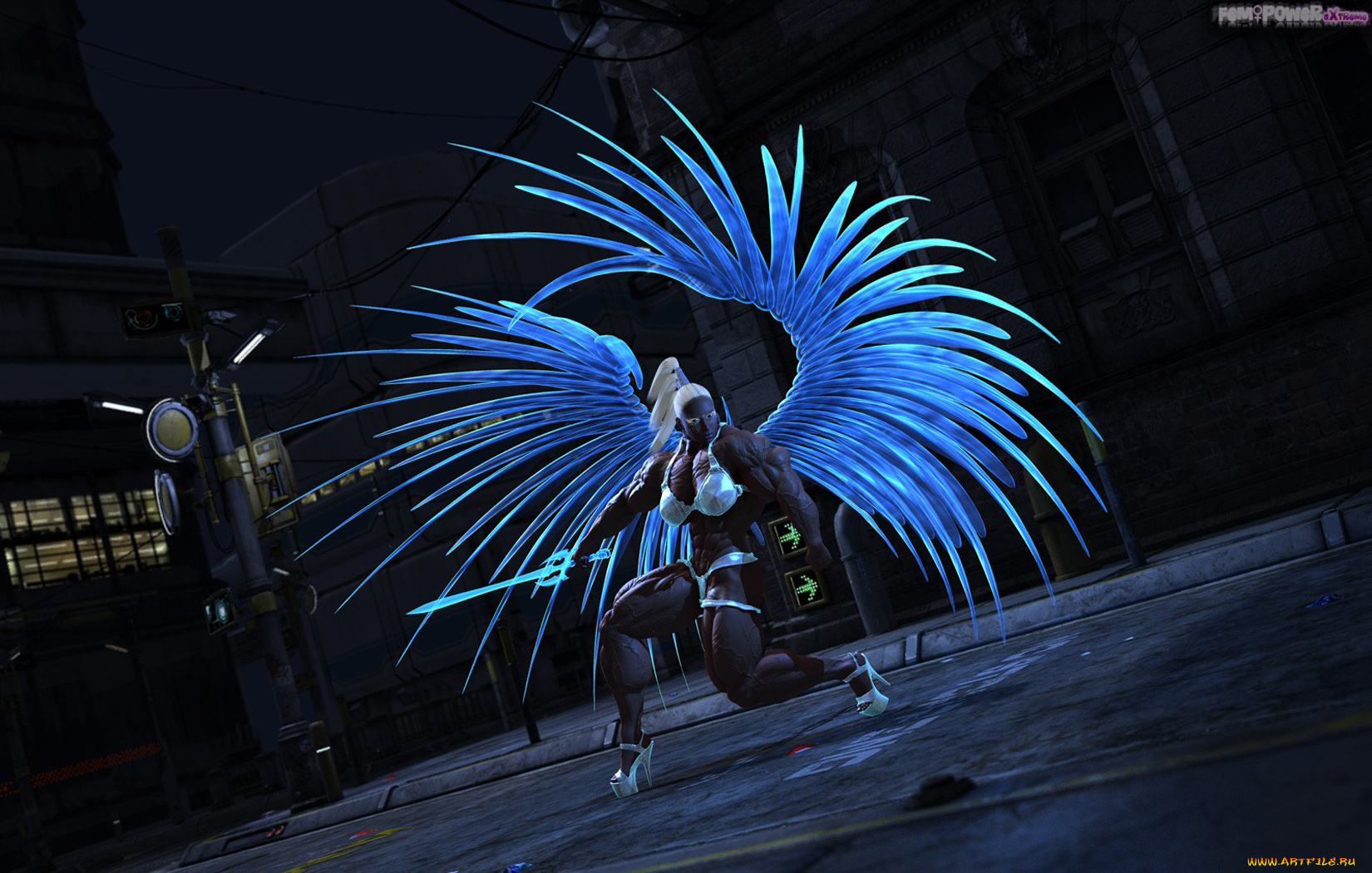 3д, графика, creatures, существа, крилья