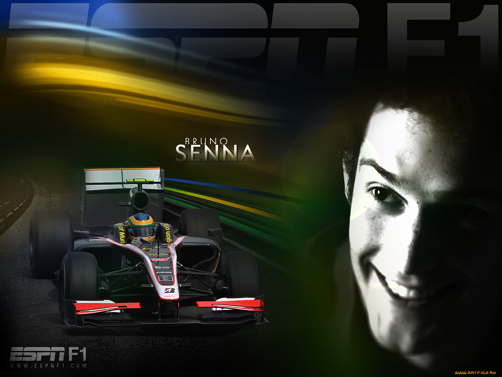 bruno, senna, 2010, спорт, формула, 1, гонщик