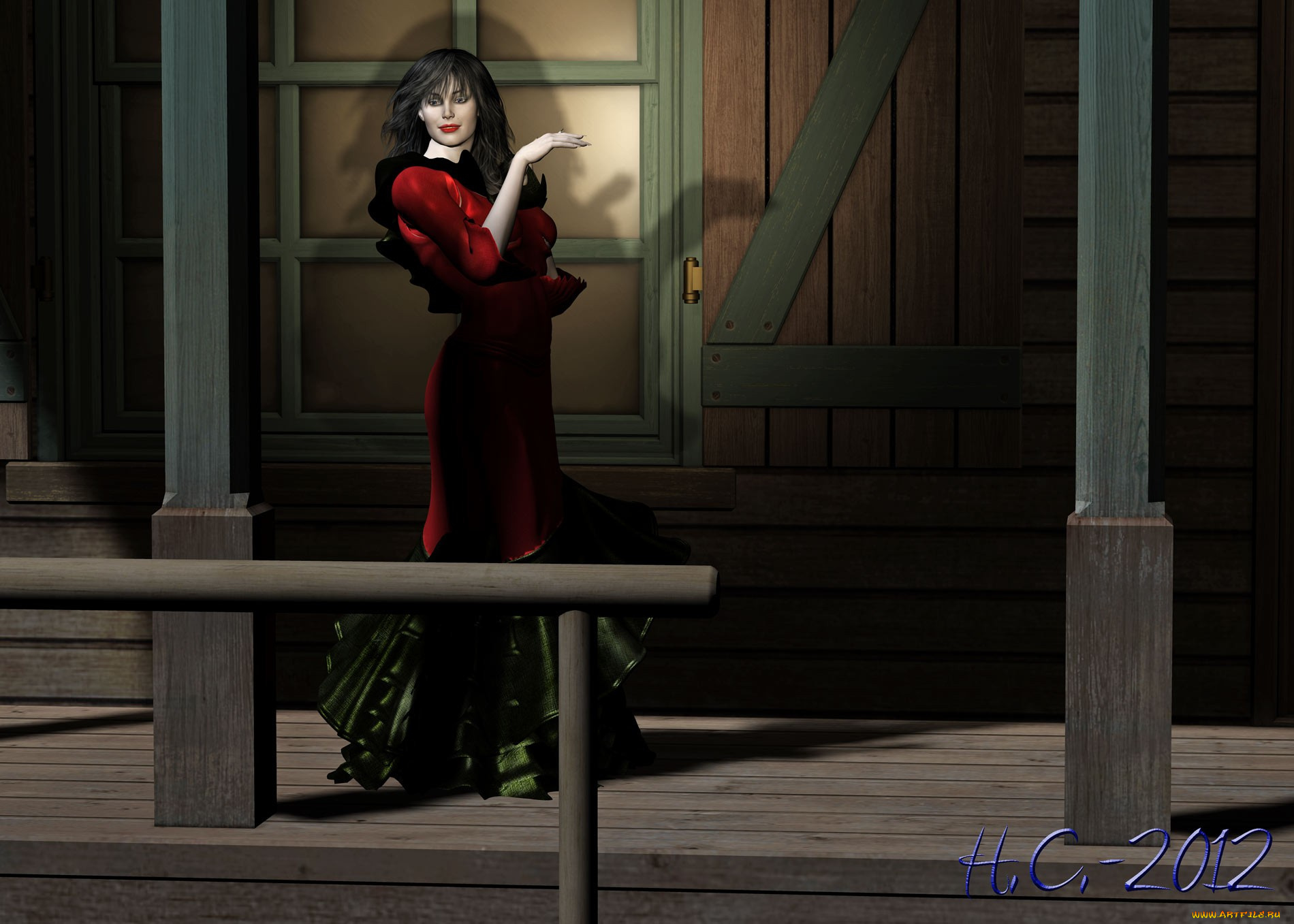 3д, графика, people, люди, fandango