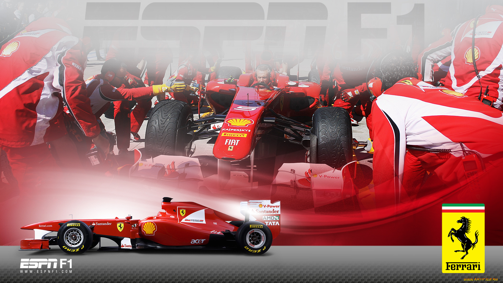 ferrari, 2011, спорт, формула, 1, чемпионат