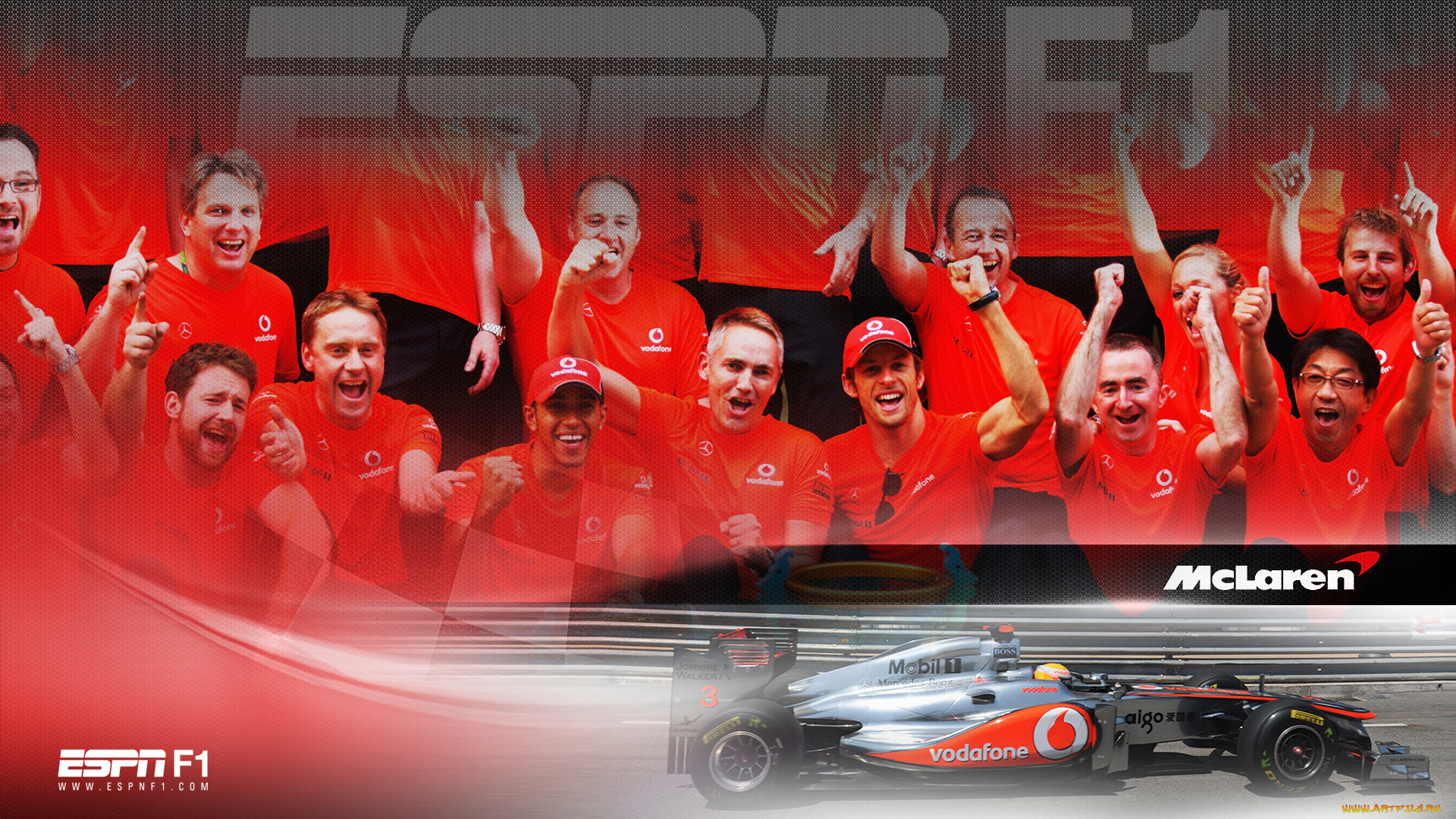 mclaren, 2011, спорт, формула, 1, чемпионат