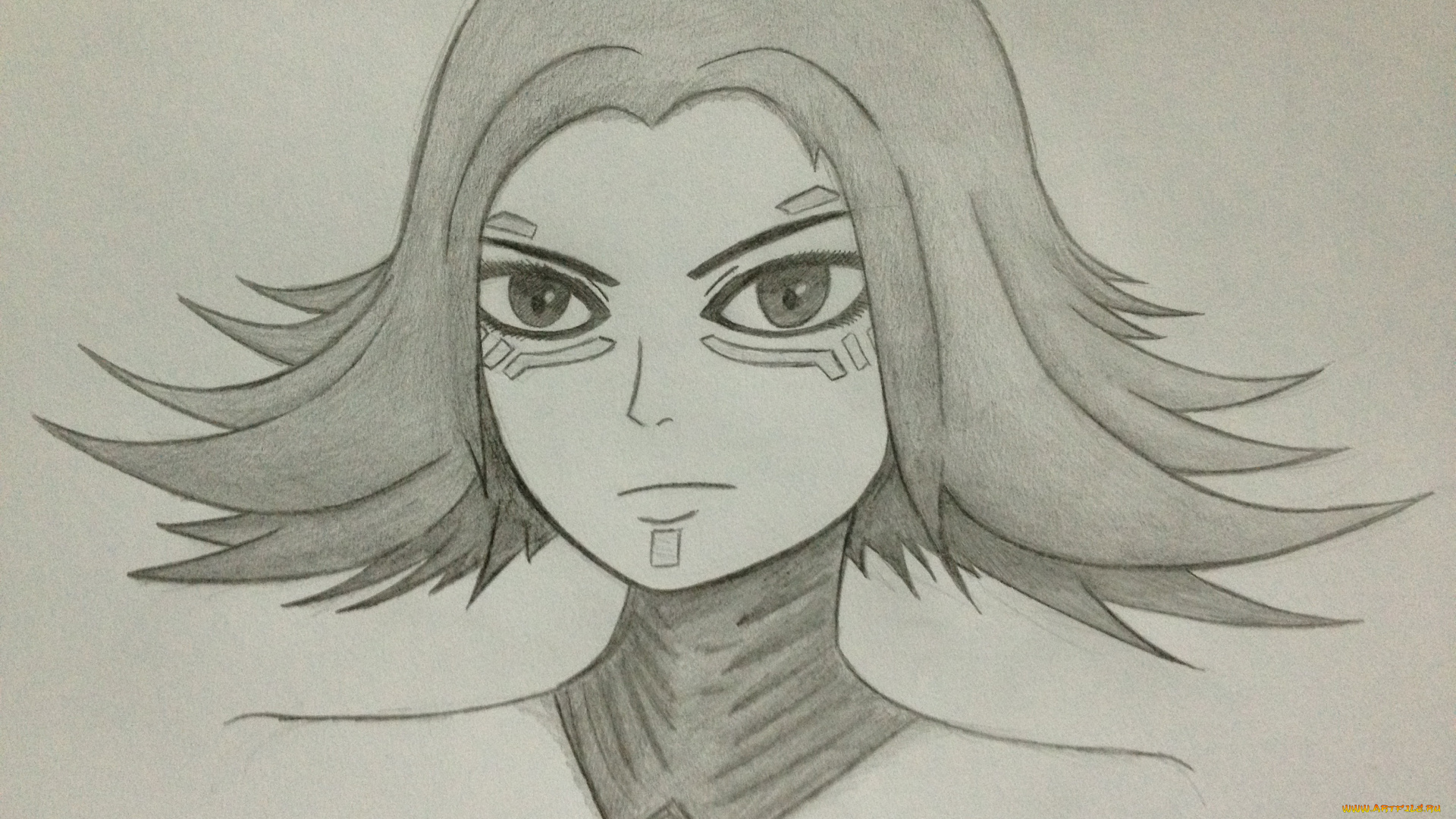 рисованные, люди, лицо