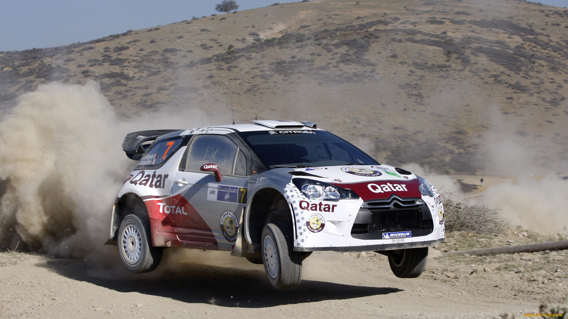 спорт, авторалли, rally, citroen, wrc, ралли, 2012, ds3, naser, al-attiyah, qatar, пыль