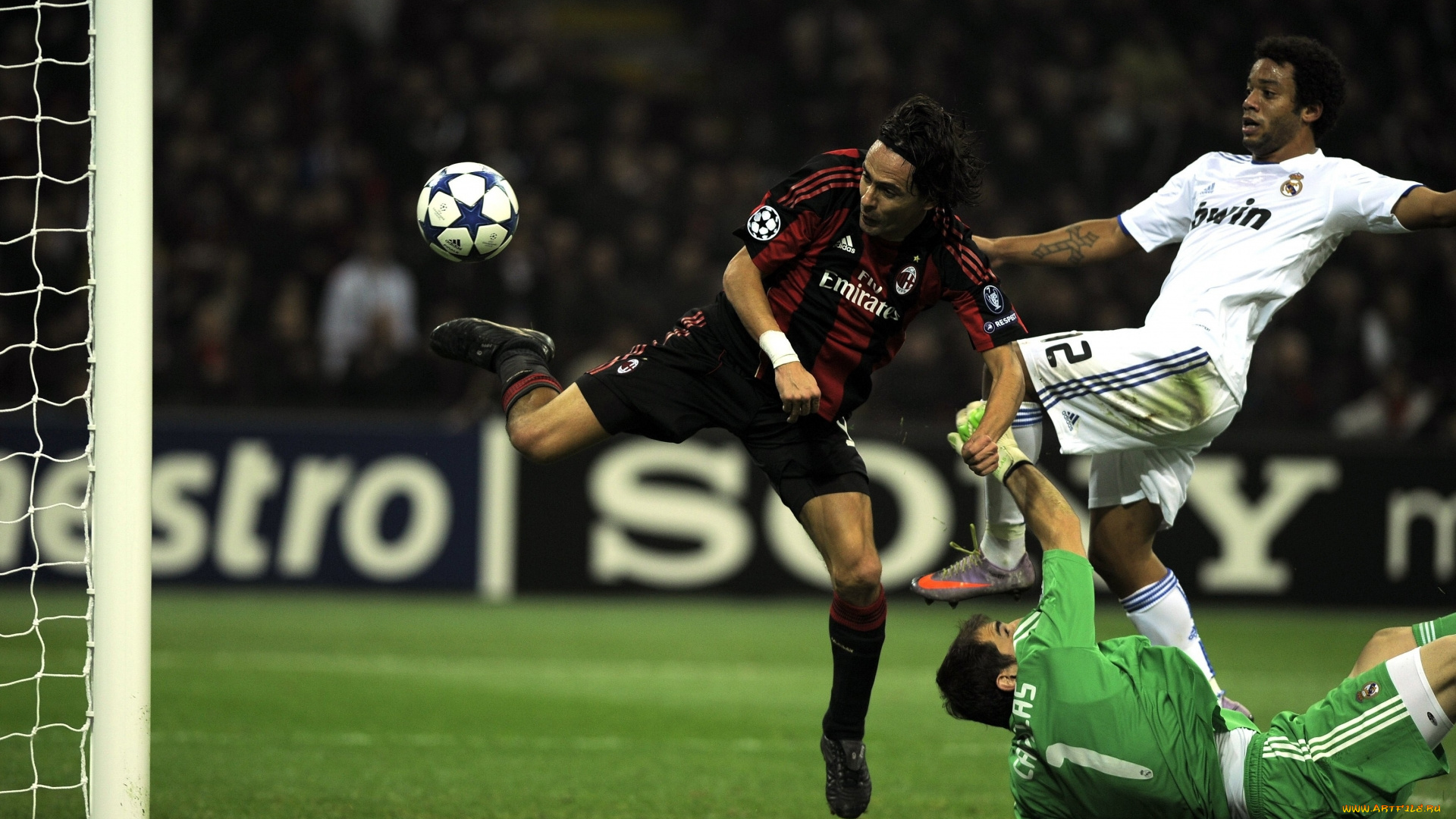 спорт, футбол, игорки, мяч, ворота, матч