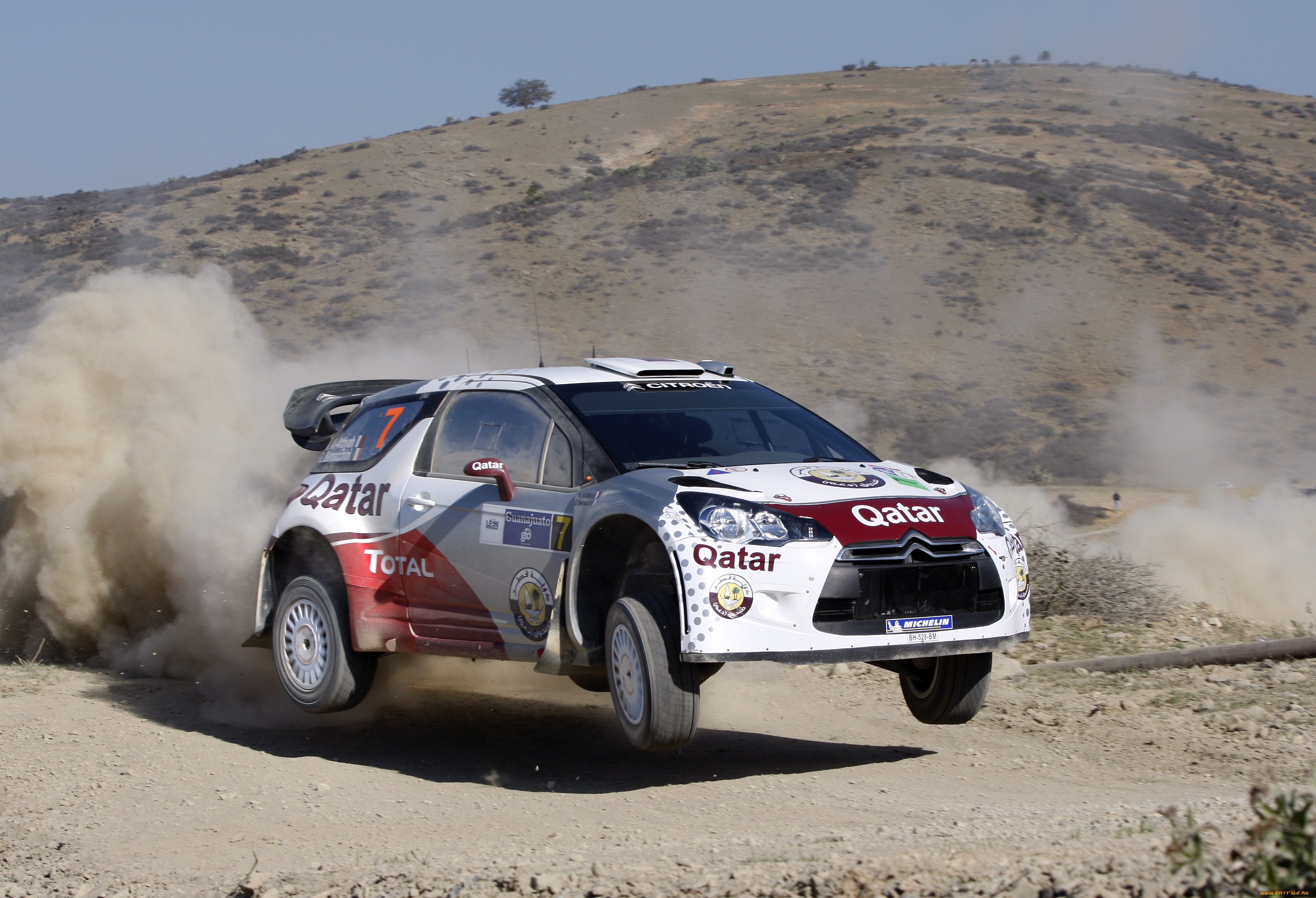 спорт, авторалли, rally, citroen, wrc, ралли, 2012, ds3, naser, al-attiyah, qatar, пыль