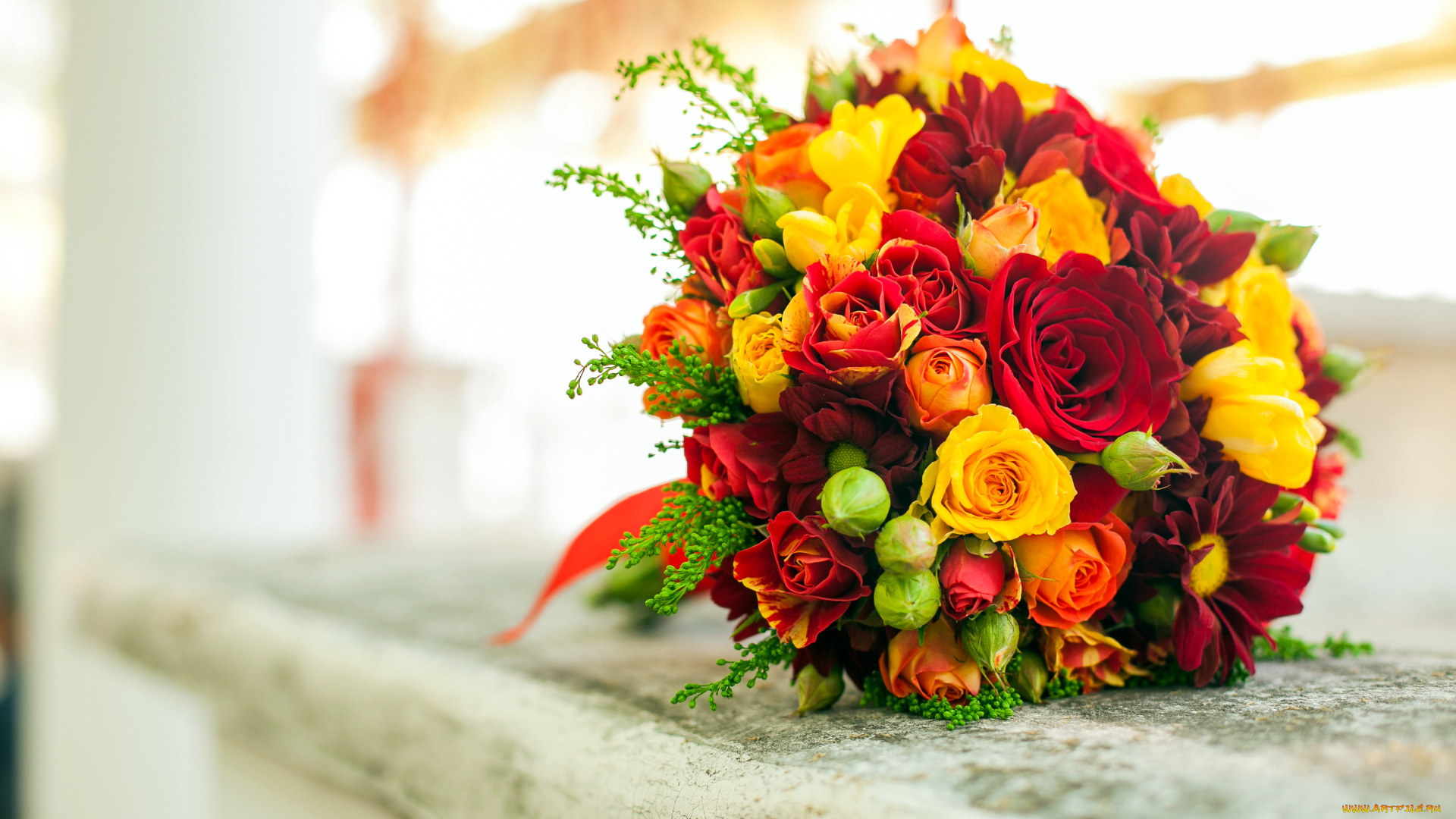 цветы, букеты, , композиции, розы, хризантемы, яркий