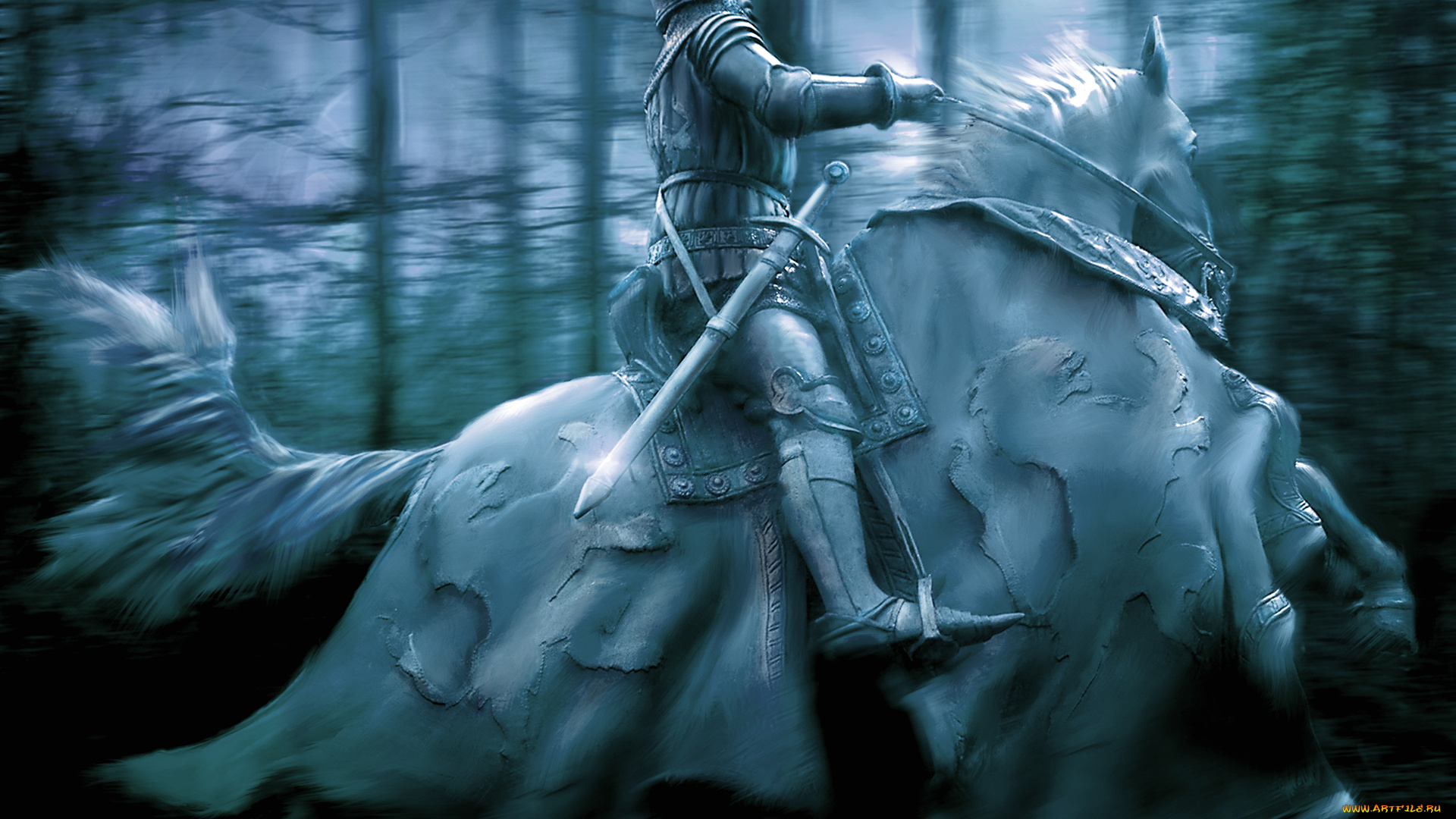 фэнтези, всадники, , наездники, меч