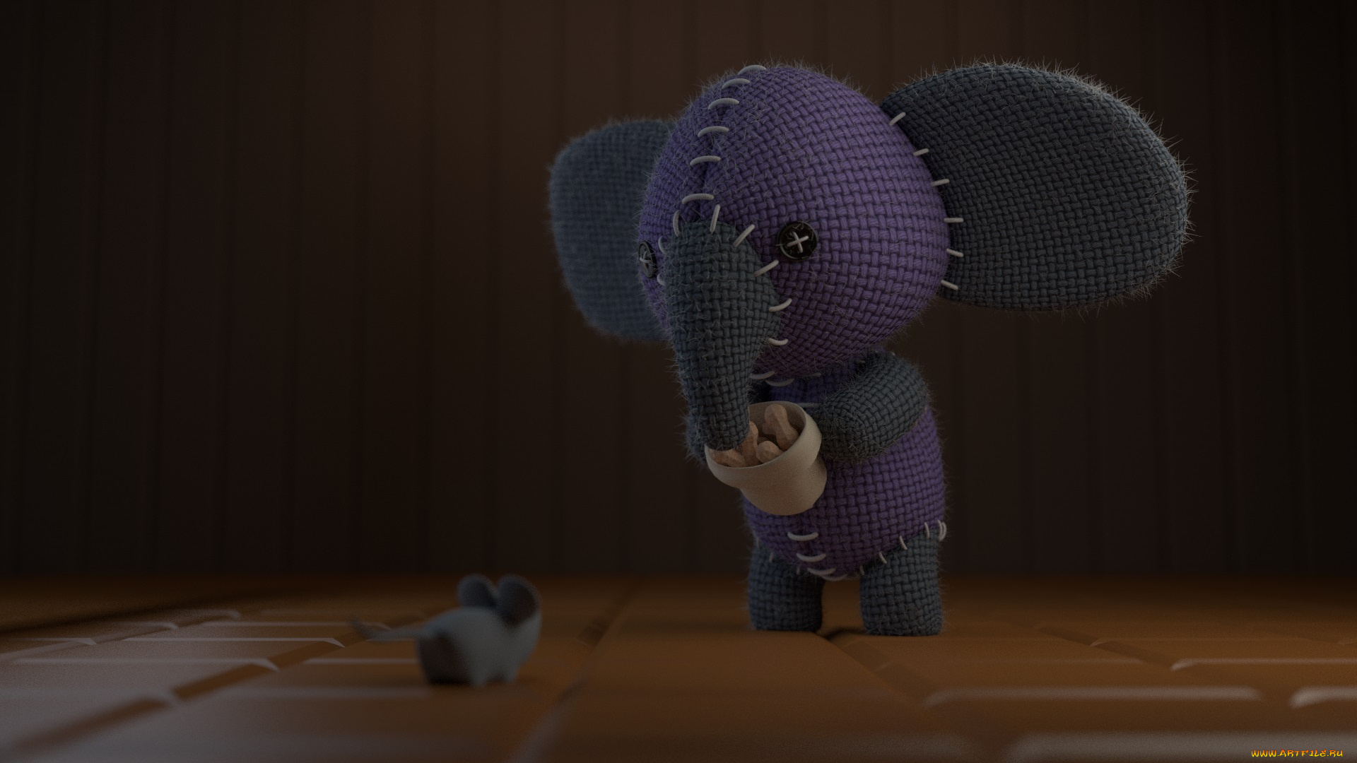 разное, игрушки, слон