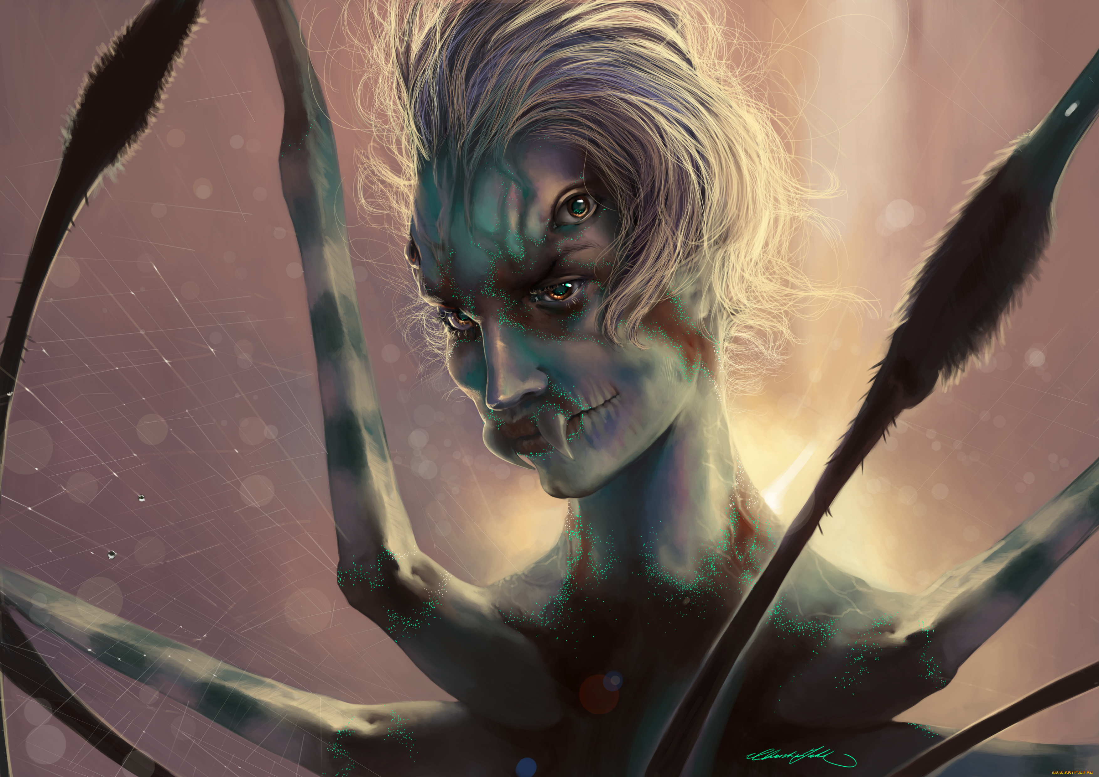 jacinta, maree, фэнтези, существа, jacinta, maree, паук