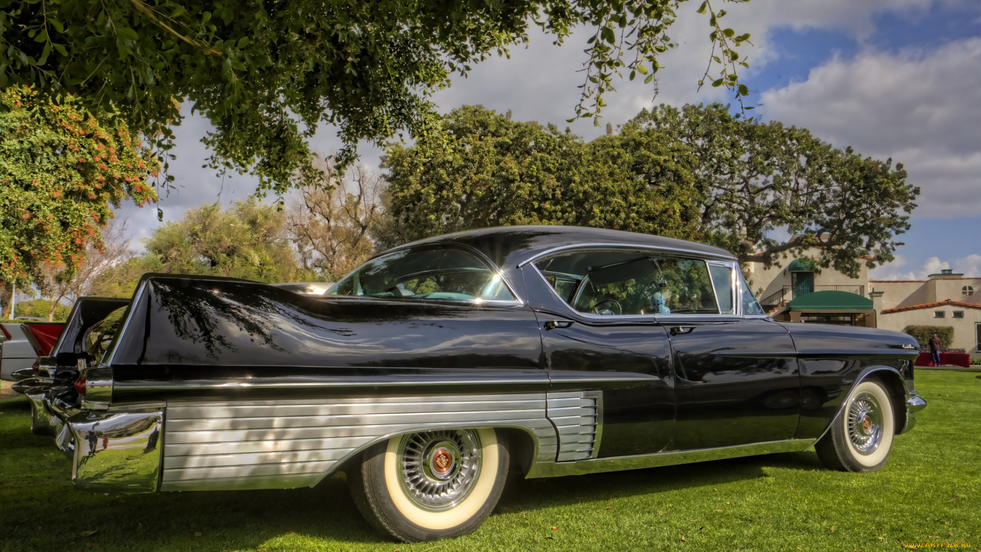 1957, cadillac, fleetwood, автомобили, выставки, и, уличные, фото, выставка, автошоу